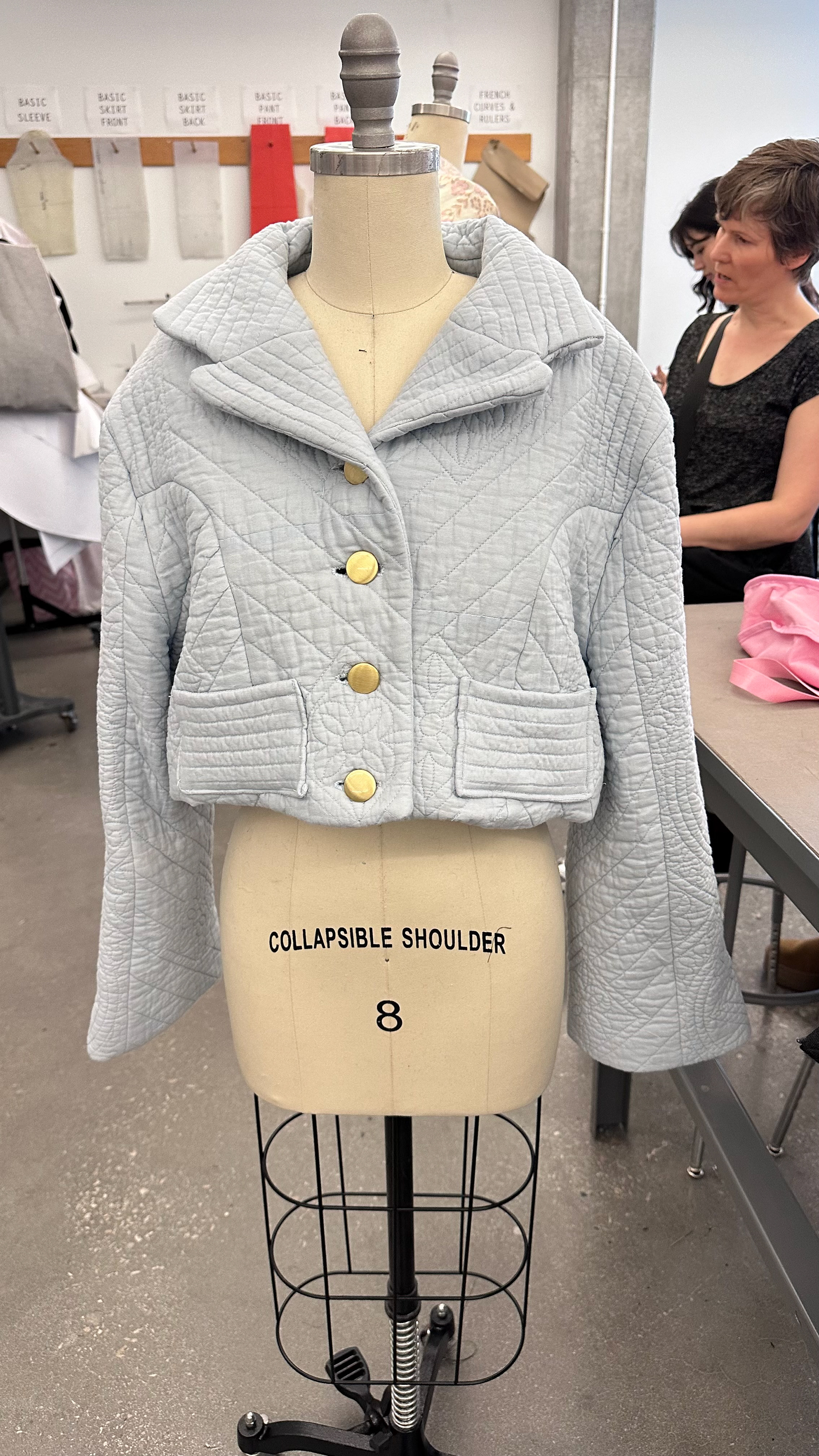 Jacket Project Sample Front Student Madeleine Demotte
