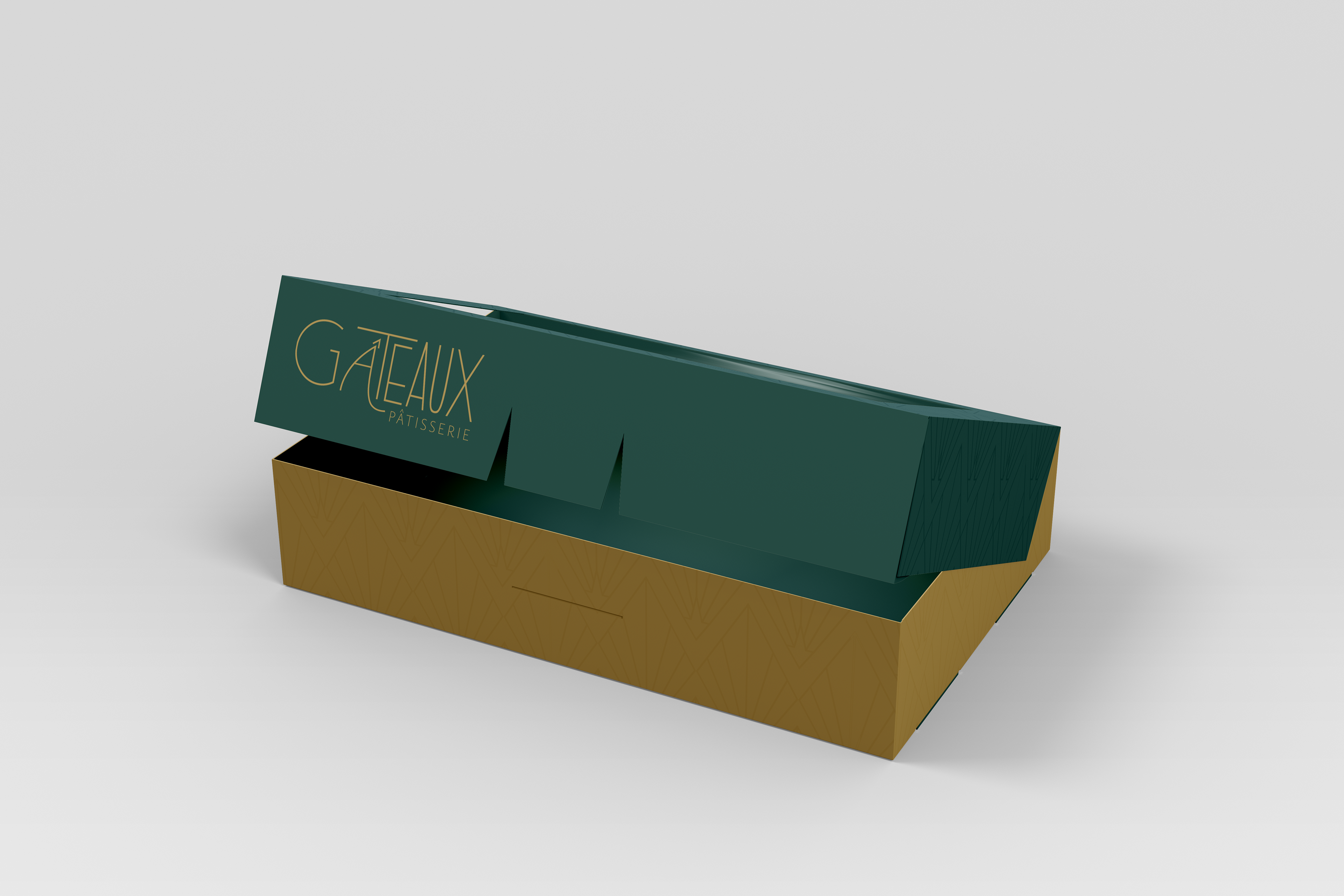 Pastry Box (Open)