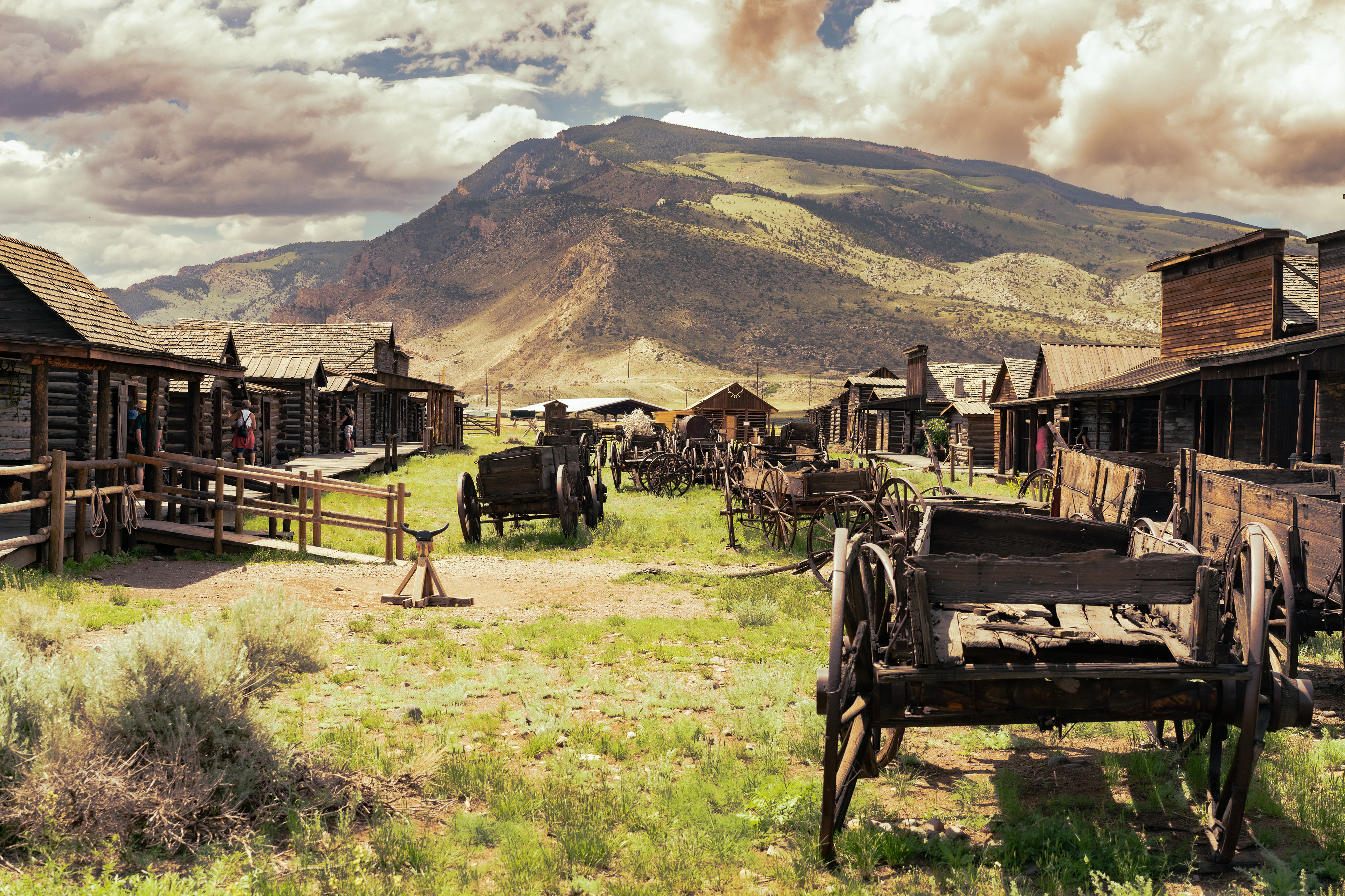 Old Town, Cody, Wyoming, 2023