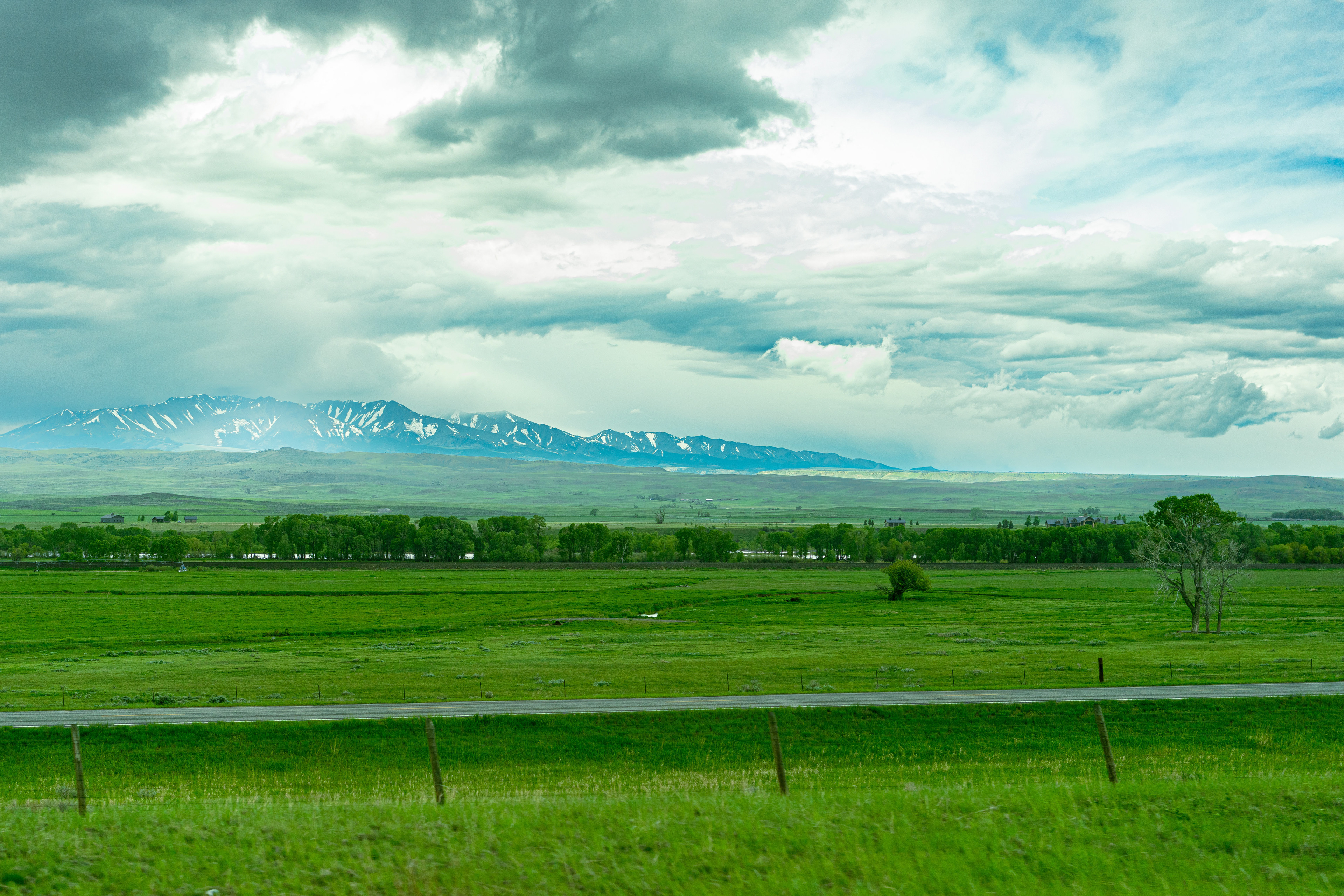 Crazy Peak from the Highway, Montana, 2023