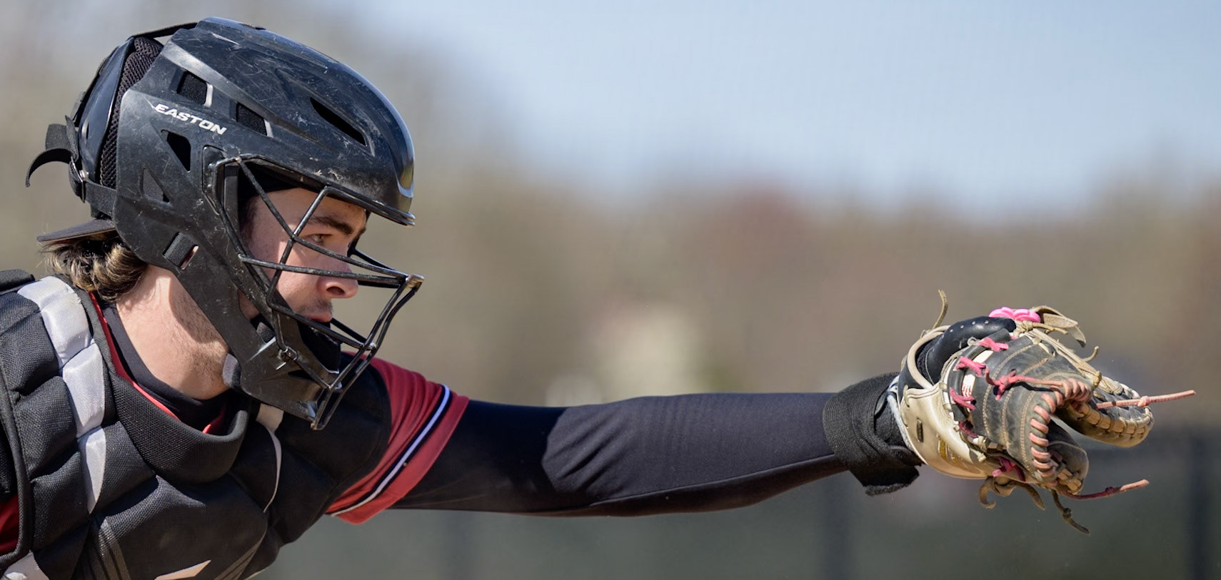 Zachary Barbash of Lenape High School frames a pitch during the scrimmage against Lenape vs. Washington Township at Lenape High School in Medford, NJ. (Photo by Brian Barbash/gametimedreams.com)