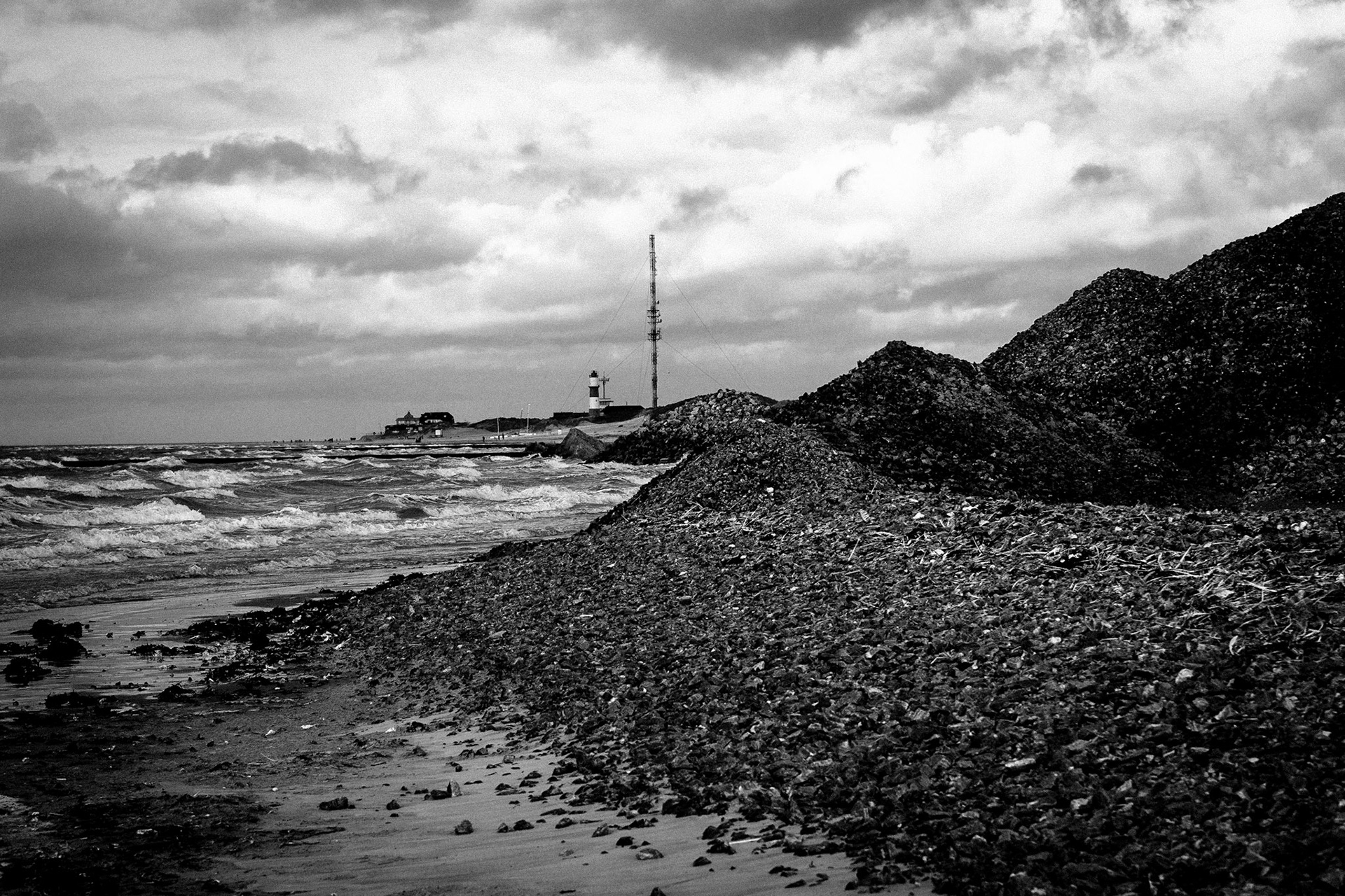 Steiniger Strand
