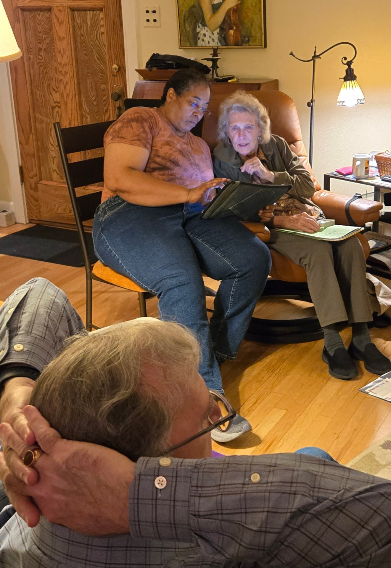 Relaxing Ray, Stephanie and Mercita