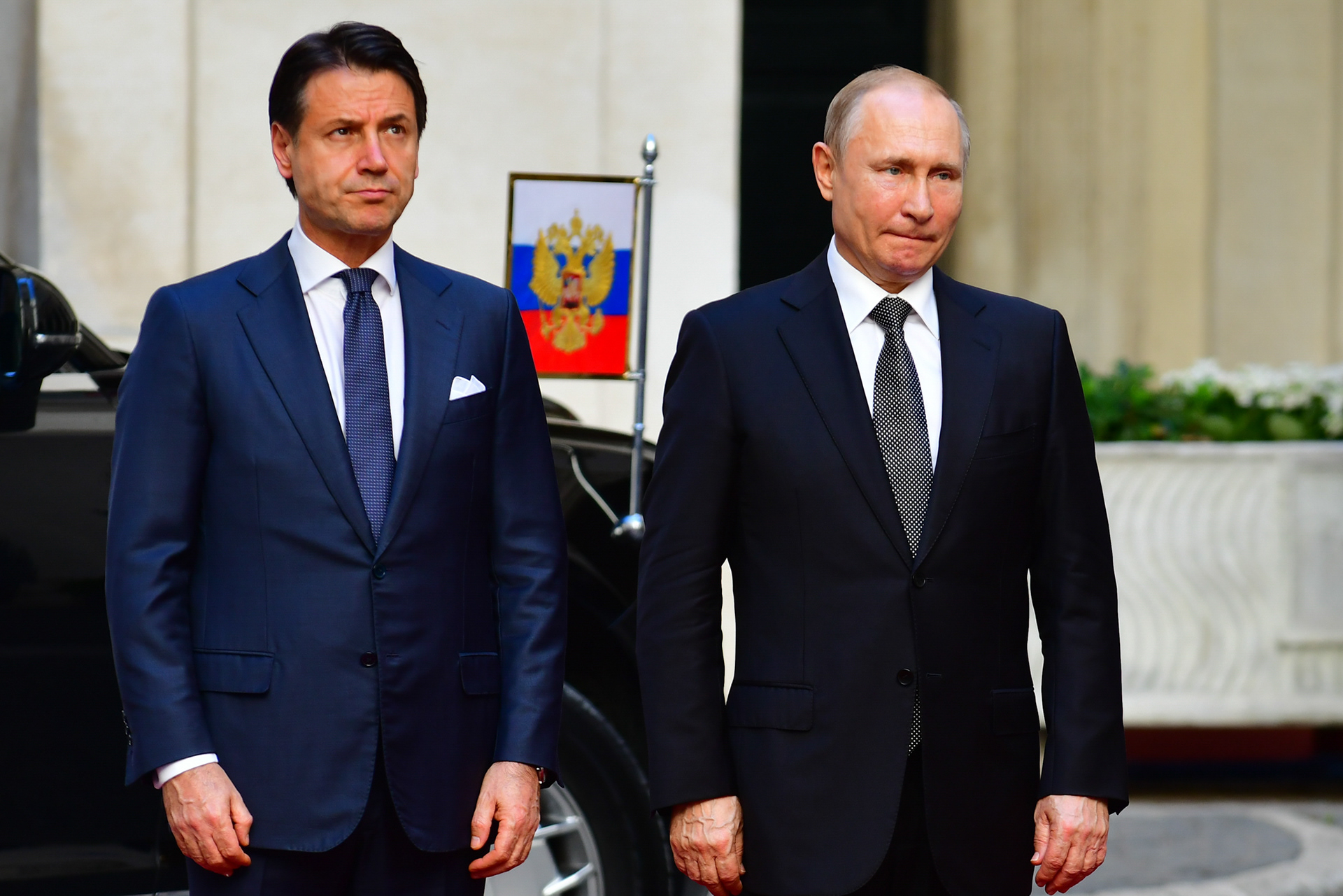 Giuseppe Conte Vladimir Putin