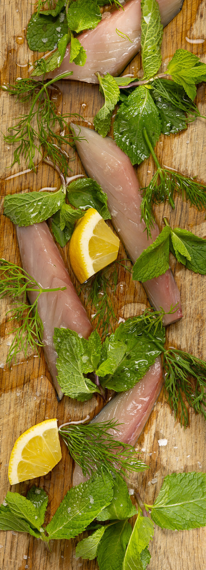 Makrell sushi. Kokk: Torjus Raknes