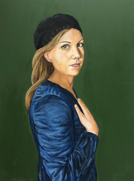 Imme von Wedel, 2020, Öl auf Leinwand, 60 x 80 cm