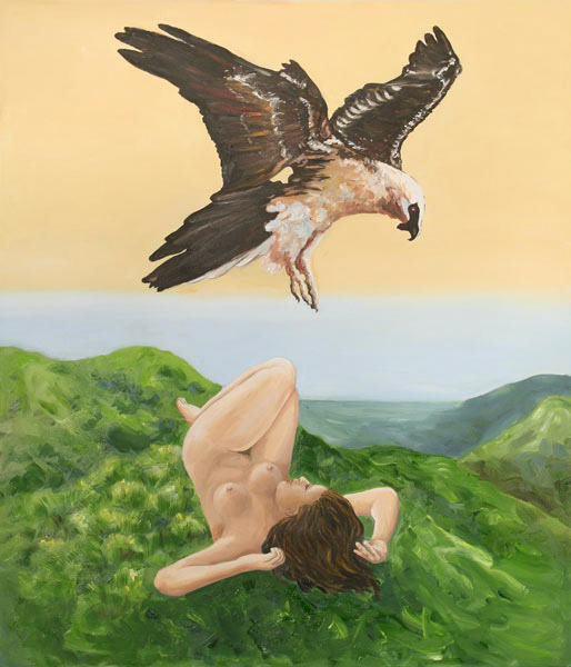 Ganymeds Choice, 2008, Öl auf Leinwand, 140x120cm