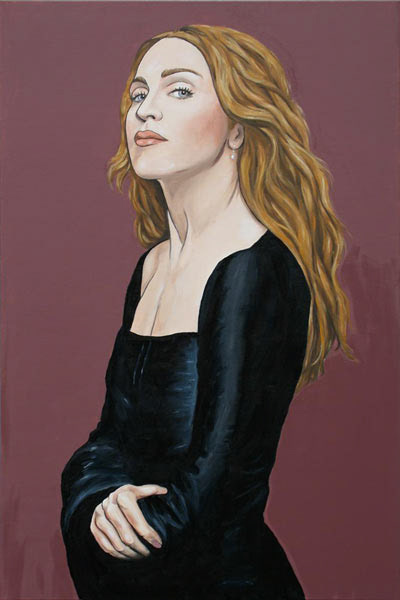 Madonna, 2009, Öl auf Leinwand, 120x80cm