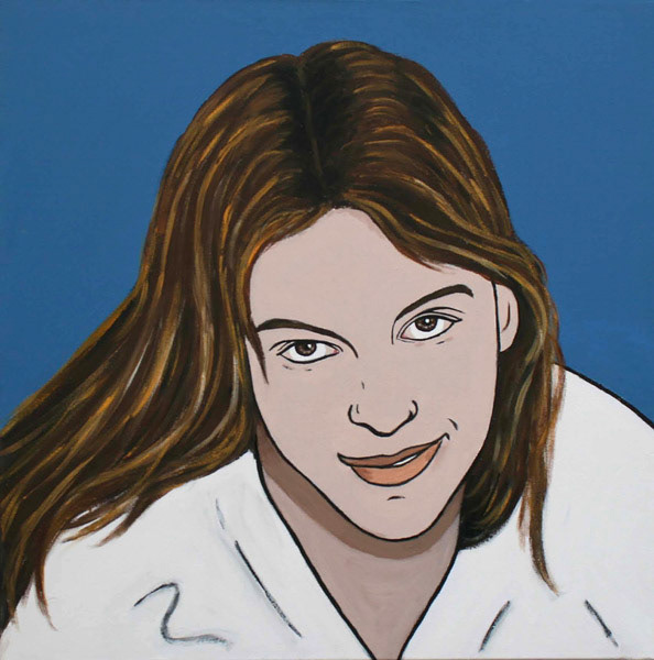 Imme Christine, Öl auf Leinwand, 70x100cm