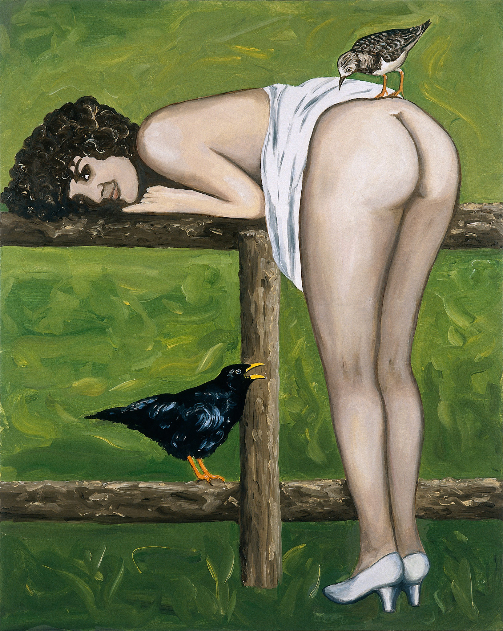 Happy Weekend I, 2005, Öl auf Leinwand, 100x80cm