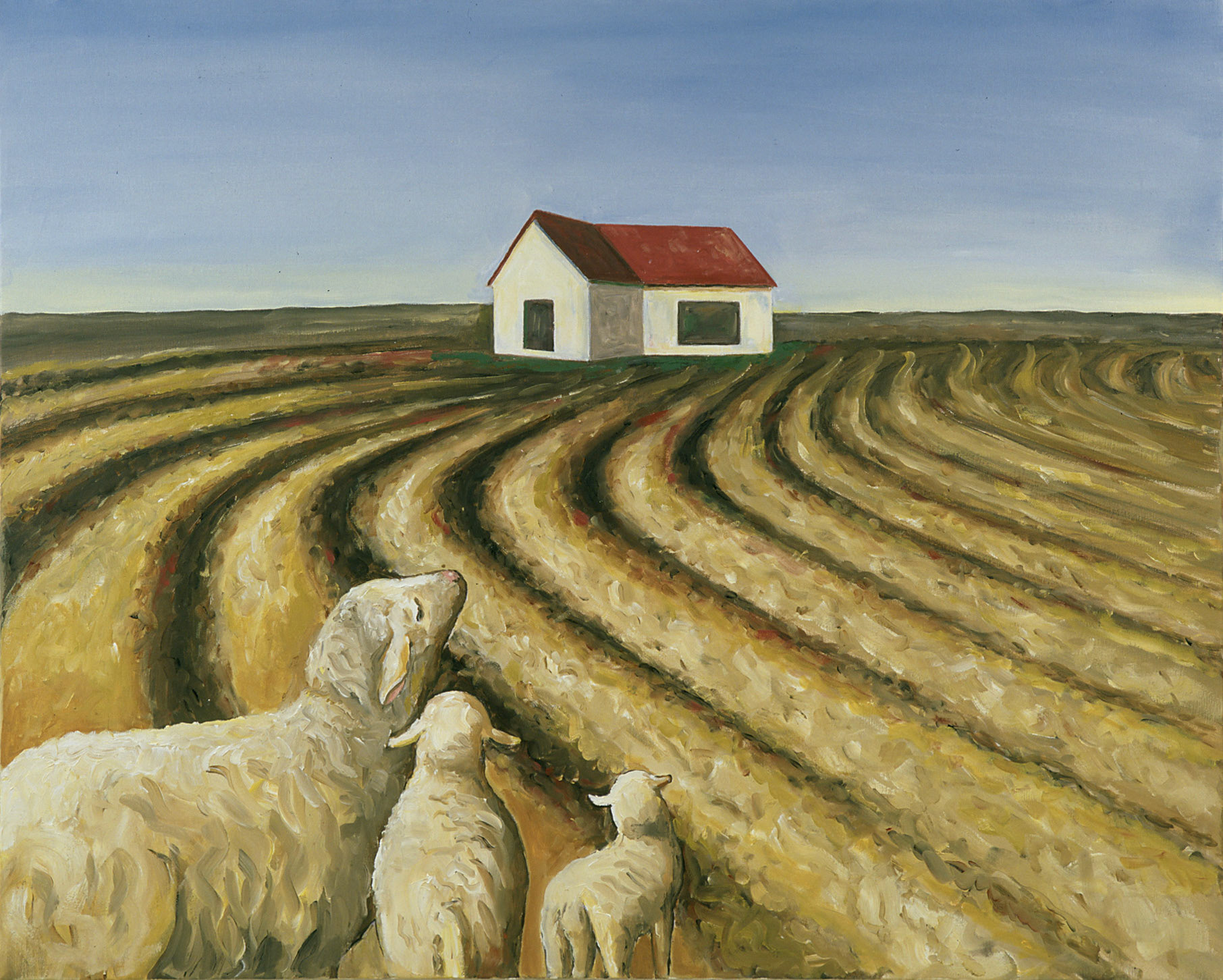 Heimat, 2004, Öl auf Leinwand, 80x100cm