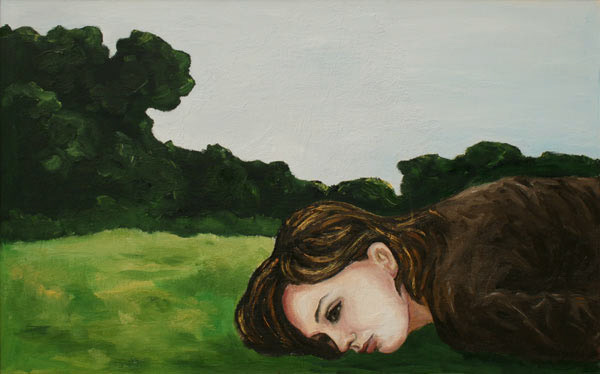 Gaia, 2007, Öl auf Leinwand, 72x117cm