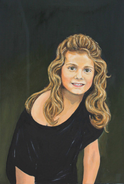 Nike, 2017, Öl auf Leinwand, 70 x 50 cm