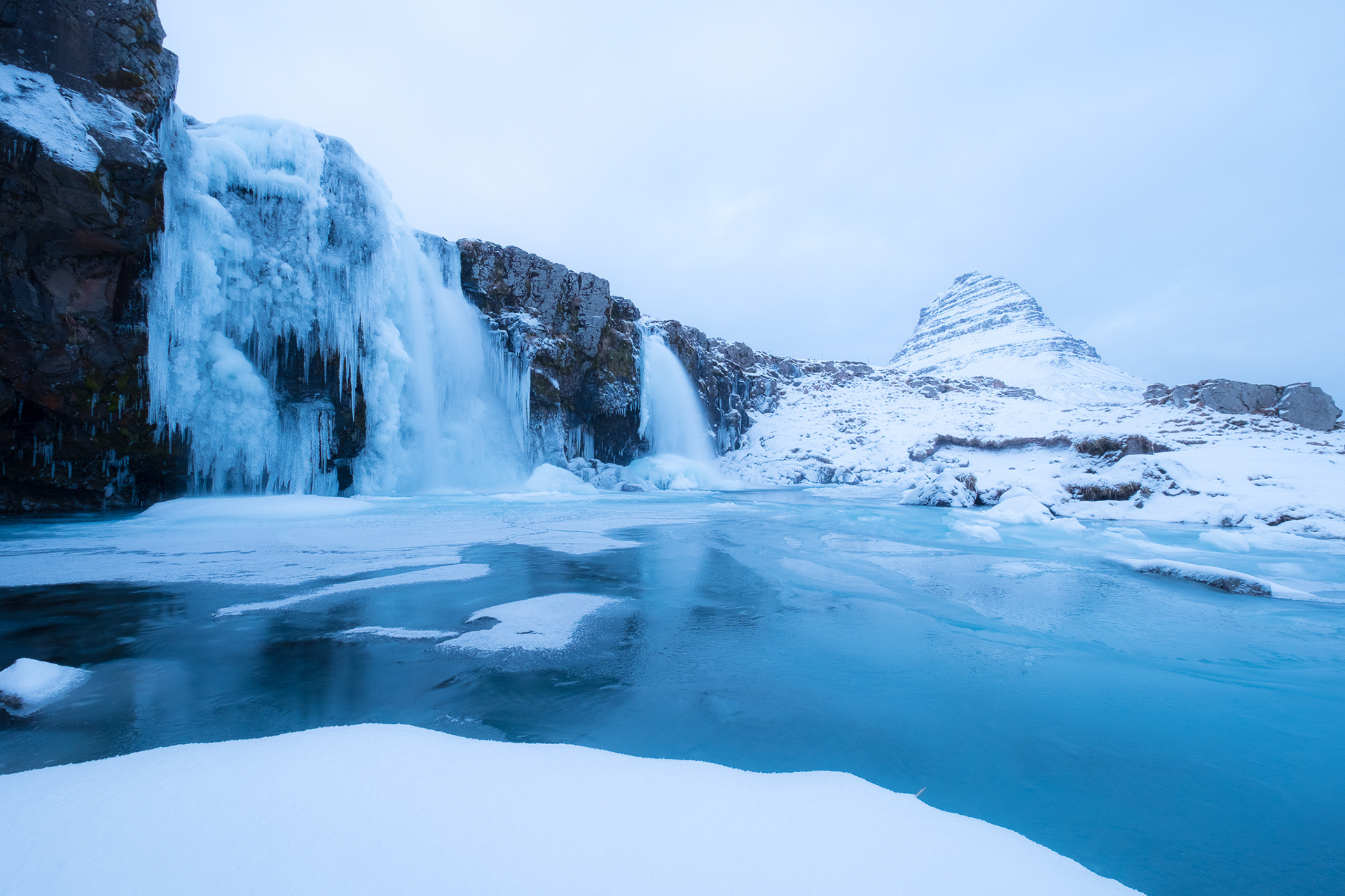 Kirkjufellsfoss Waterfall