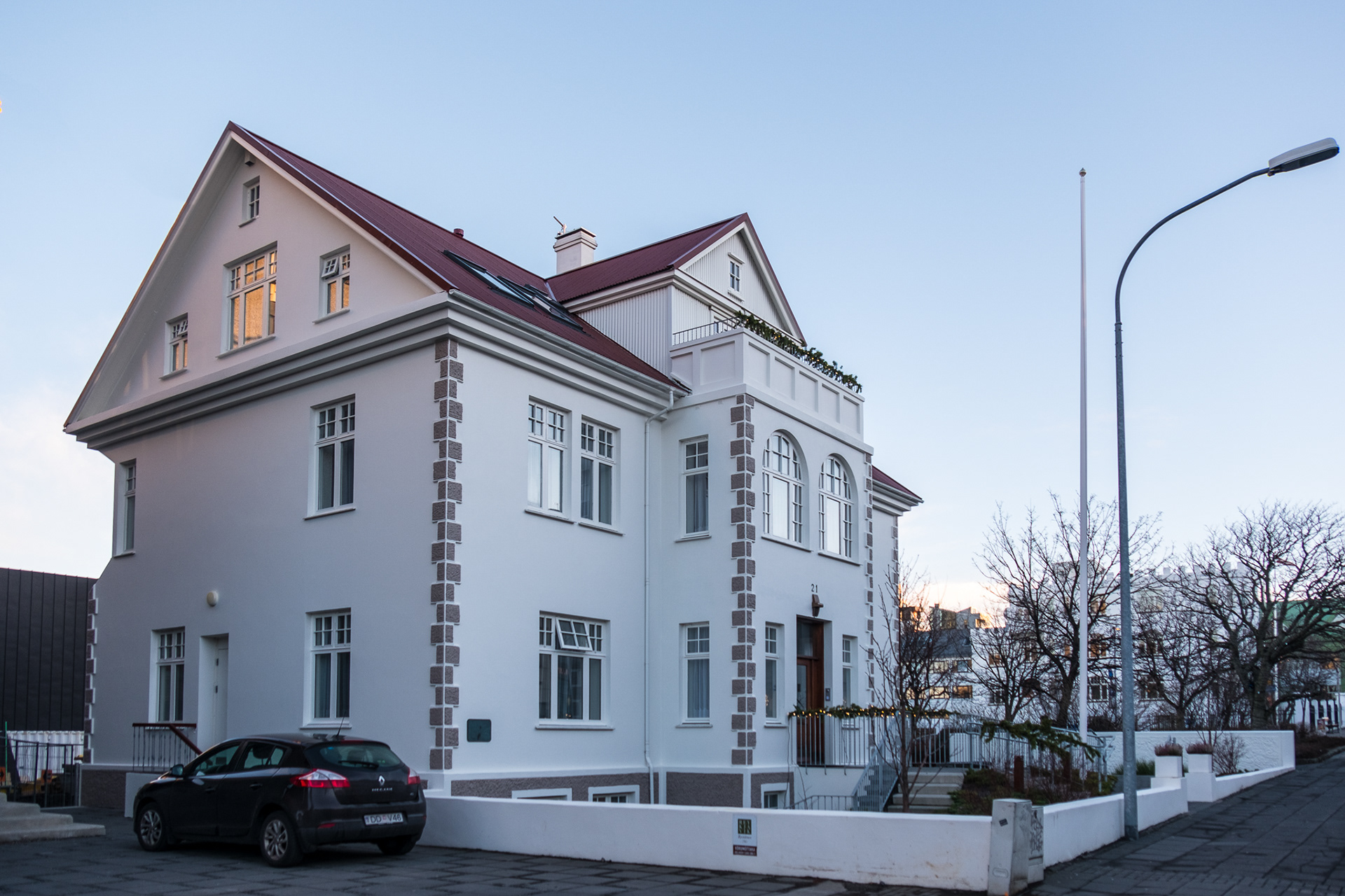 This is where we stayed in Reykjavik