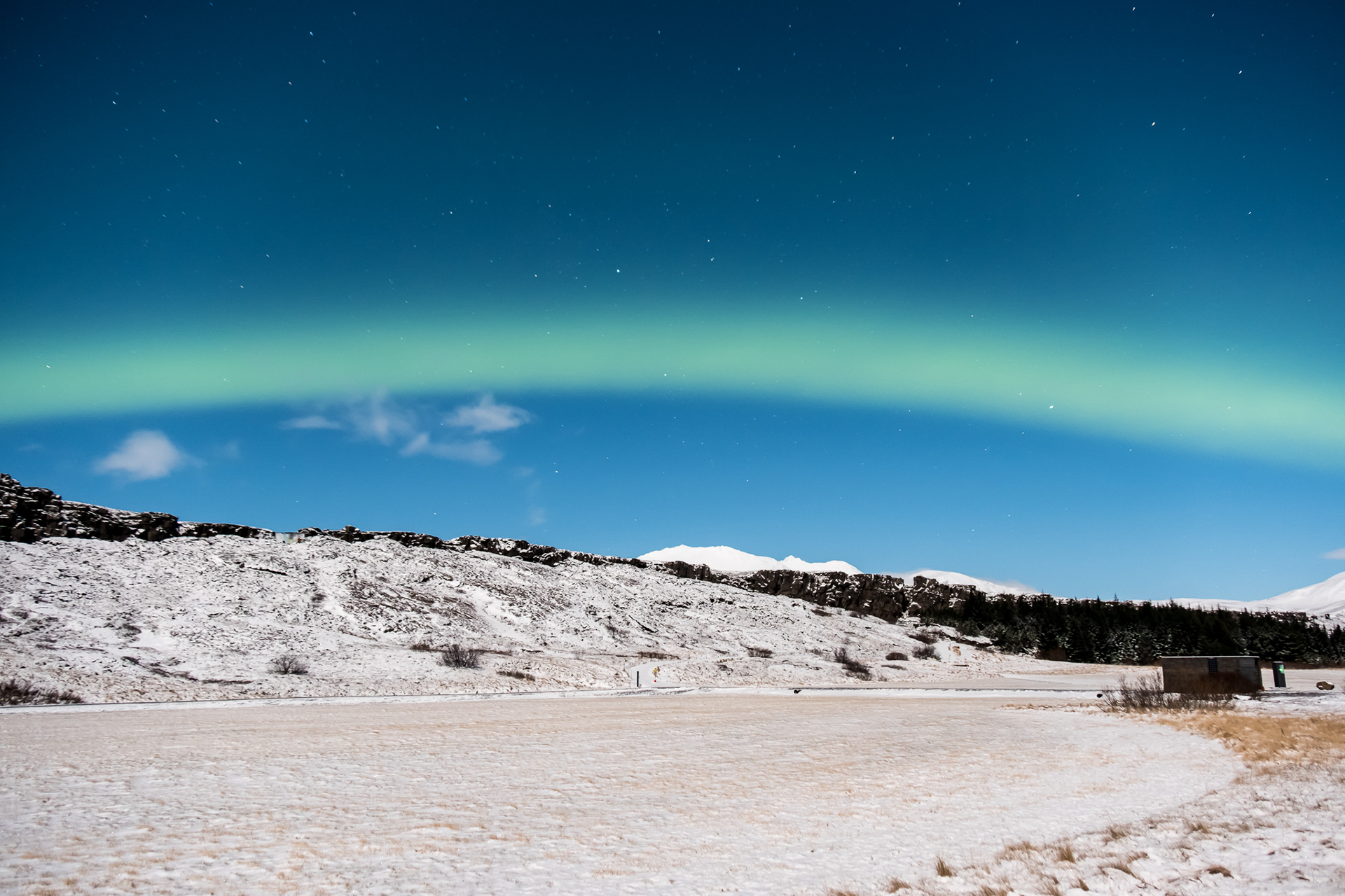Pingvellir Northern Lights