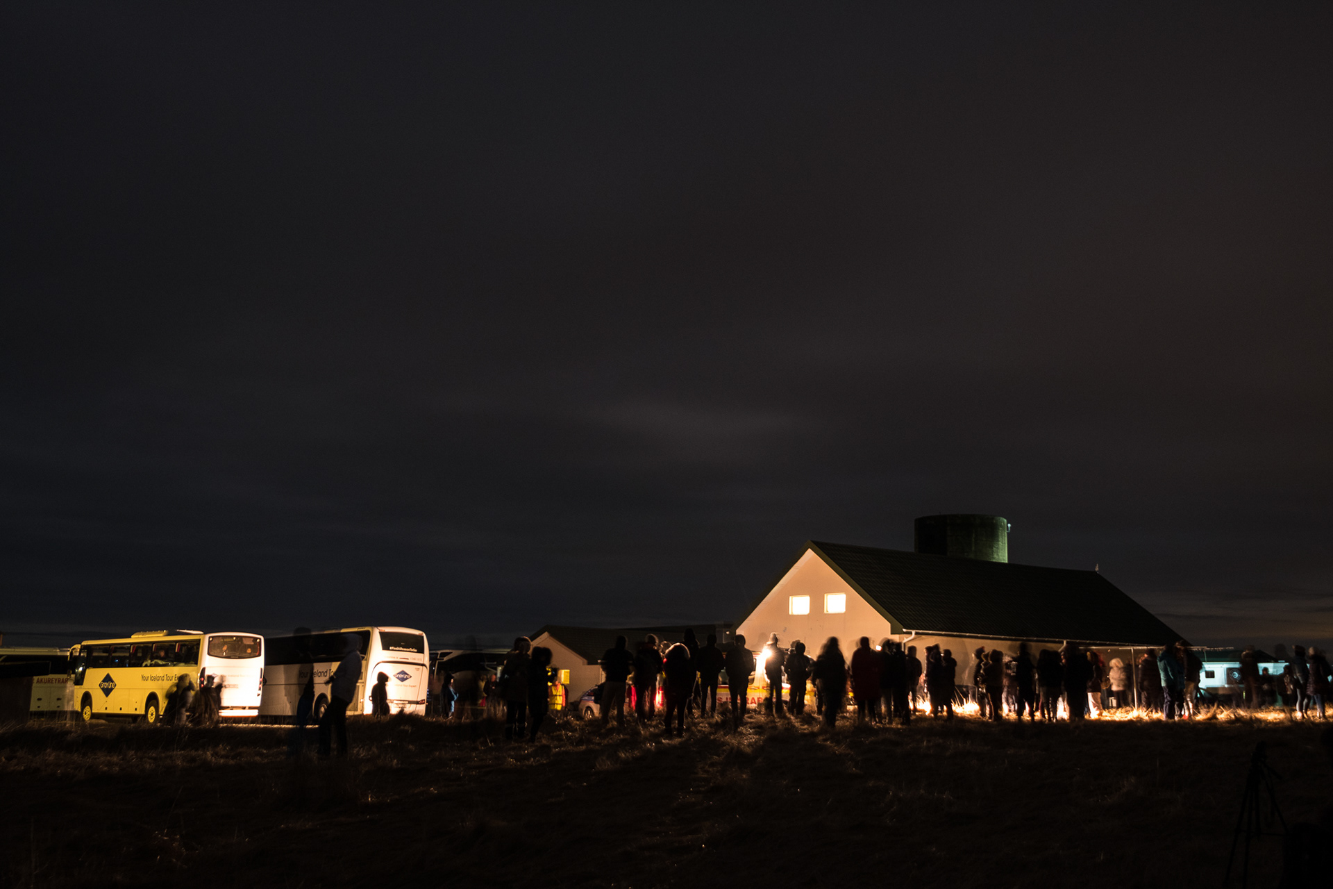 Northern Lights Tour - Didn't see much.