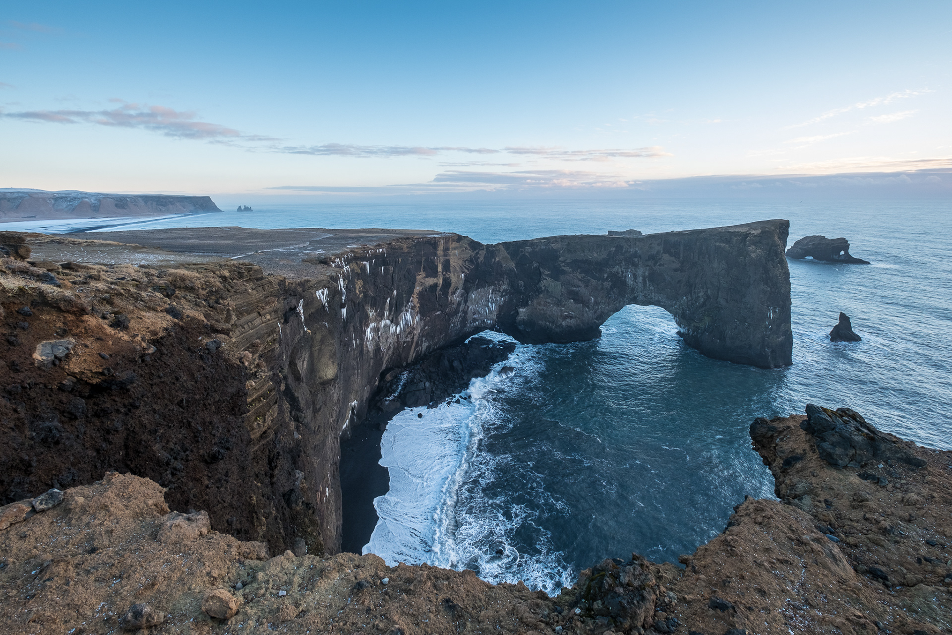 Dyrholaey Headland Arch