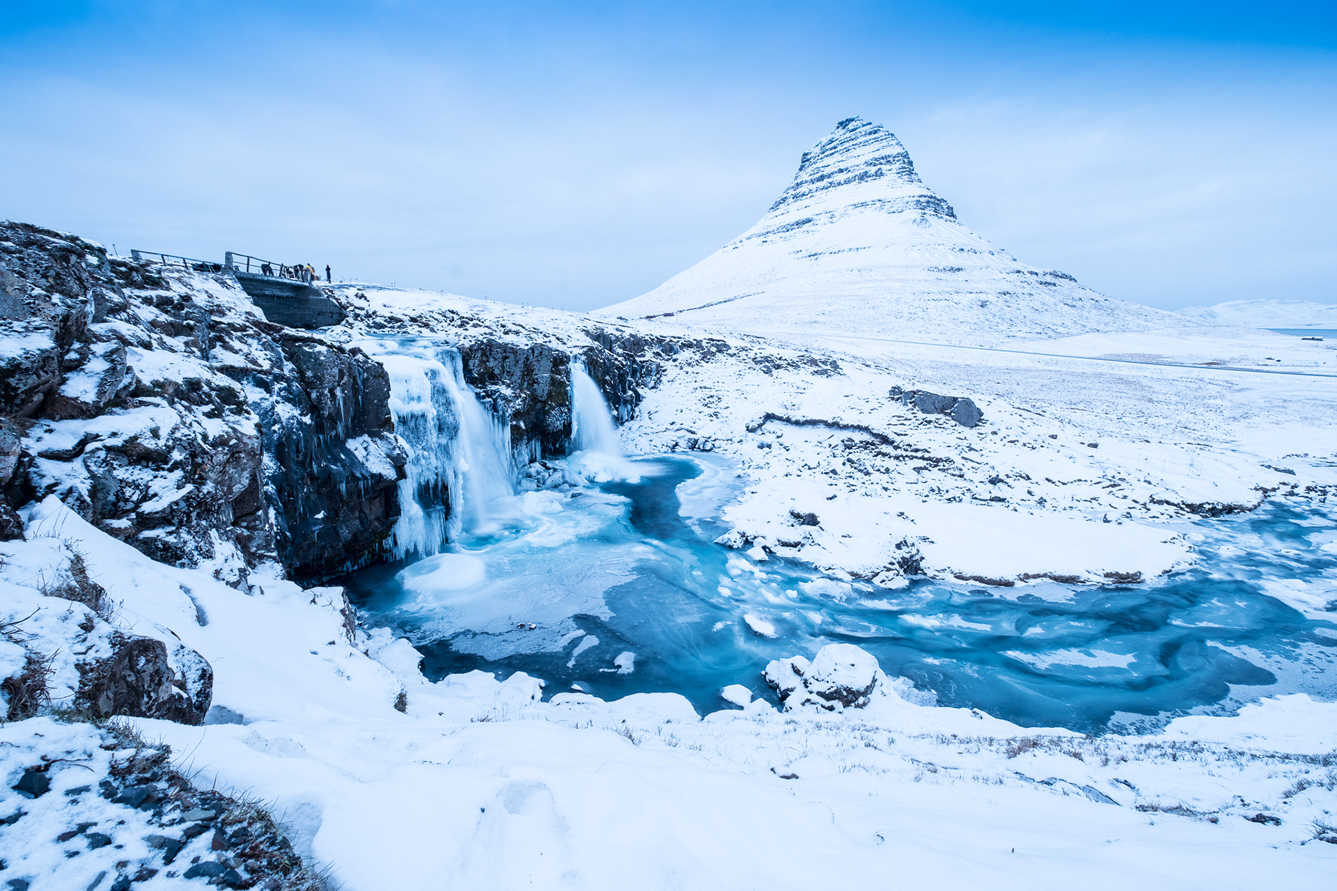 Kirkjufellsfoss Waterfall