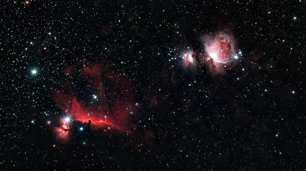 M 42 + IC 434 N. de Orión y Cabeza de caballo 