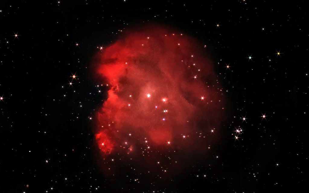 NGC 2174 nebulosa cabeza de mono