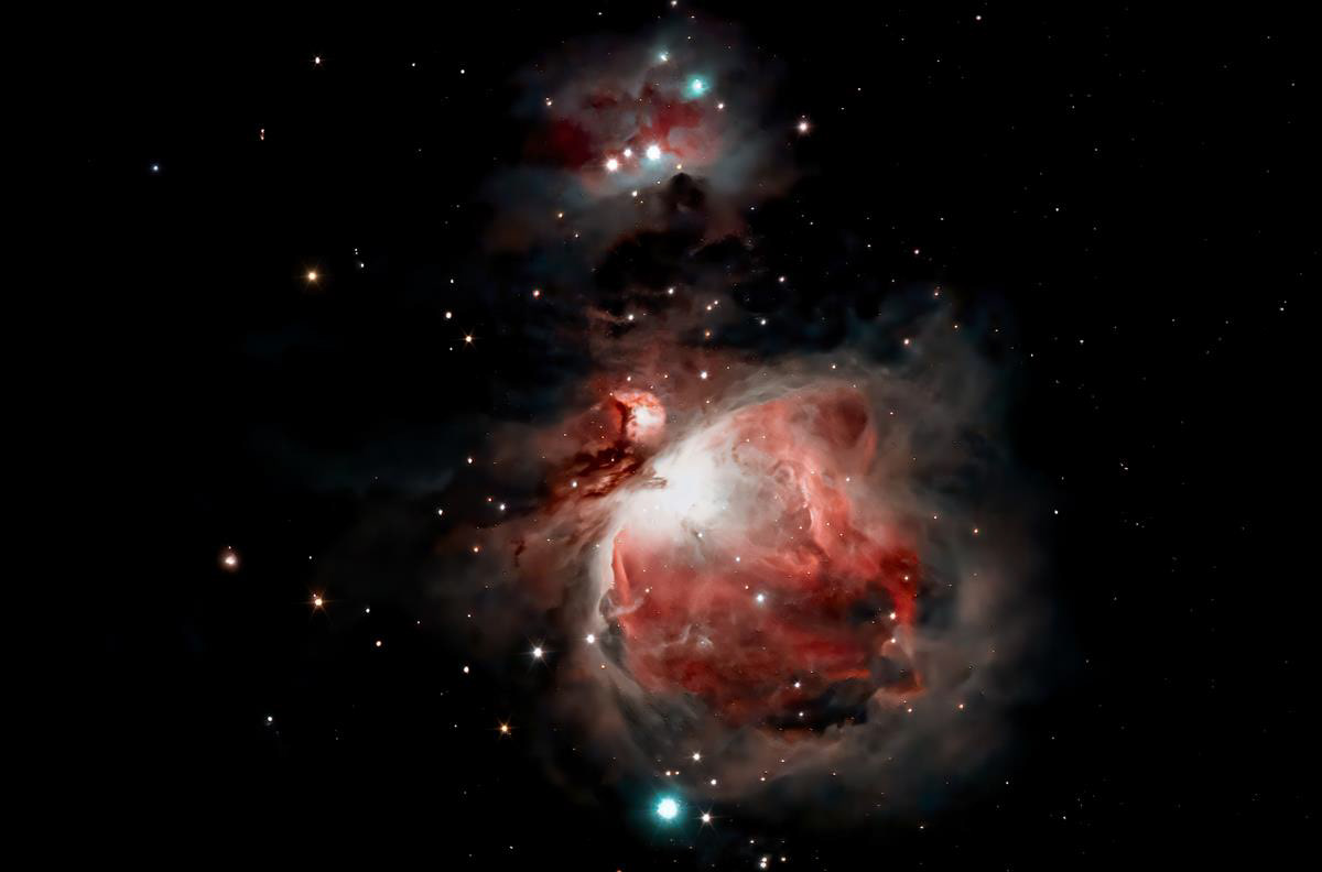 M42 nebulosa de Orión ( diferente tono)
