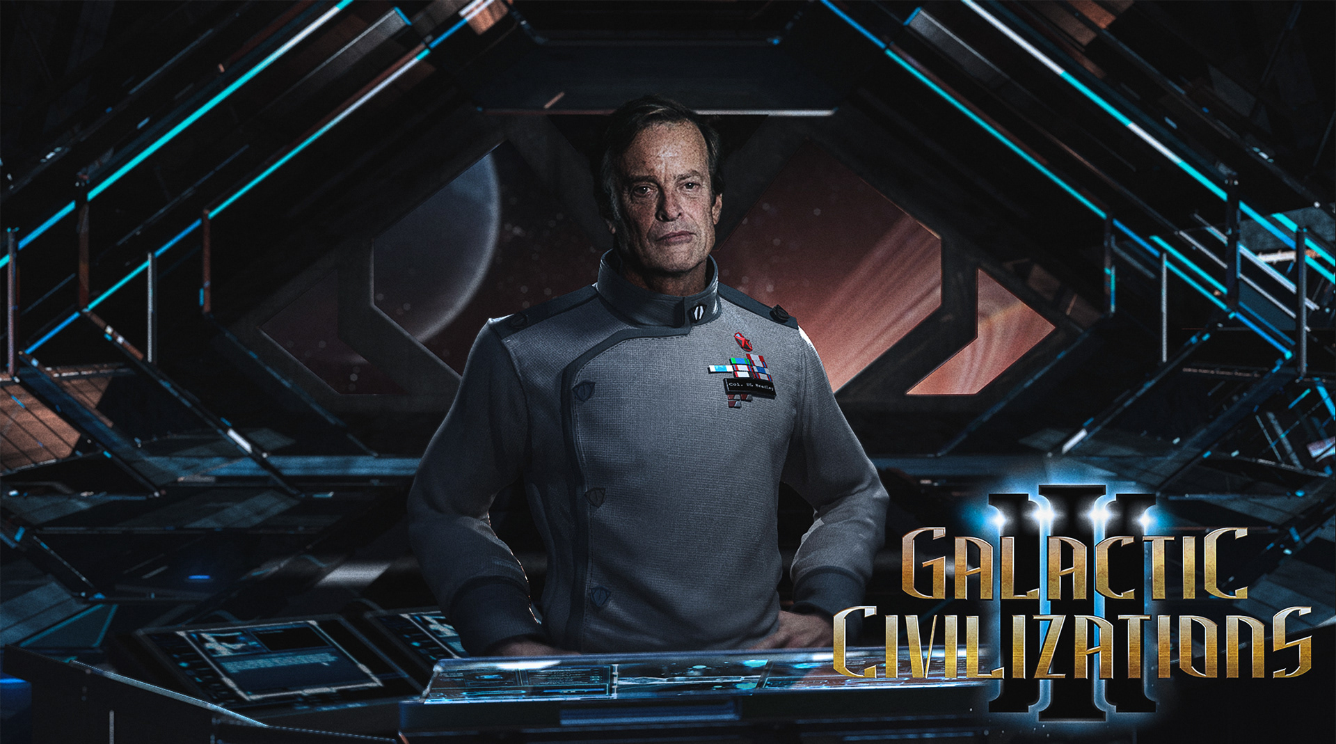 My father as a space captain.