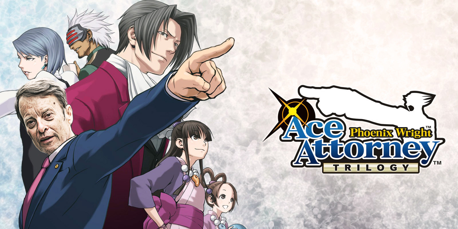 My father as an ace attorney.