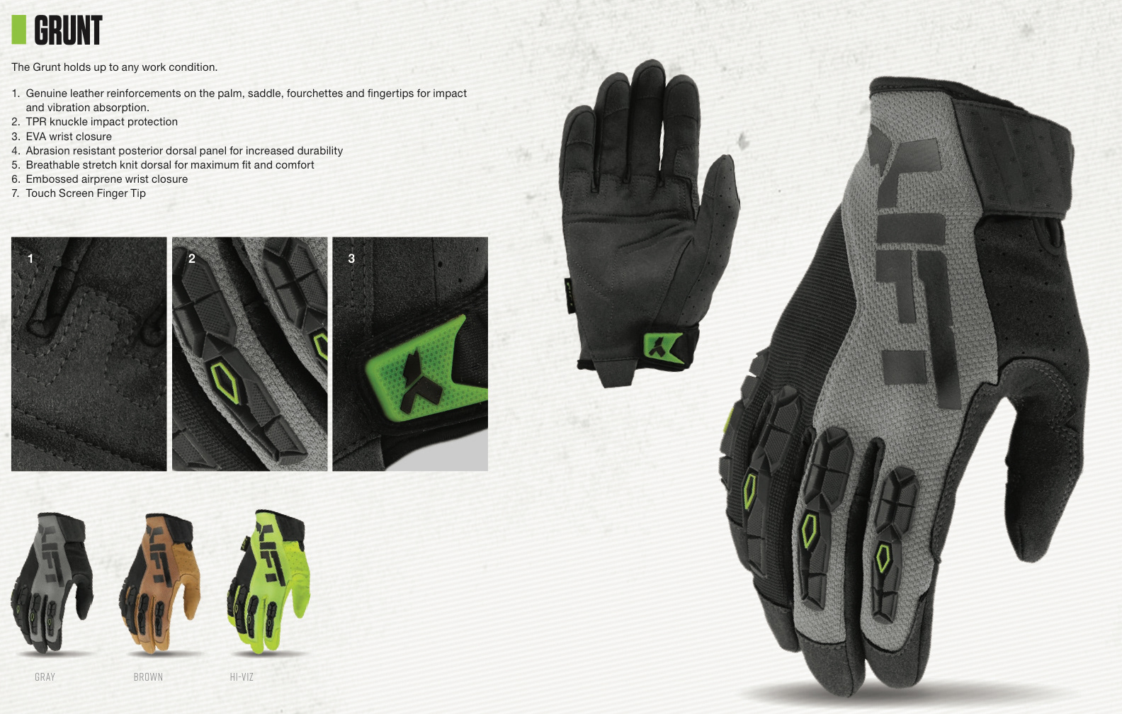 Guantes trabajo Racing Series Kraftwerk