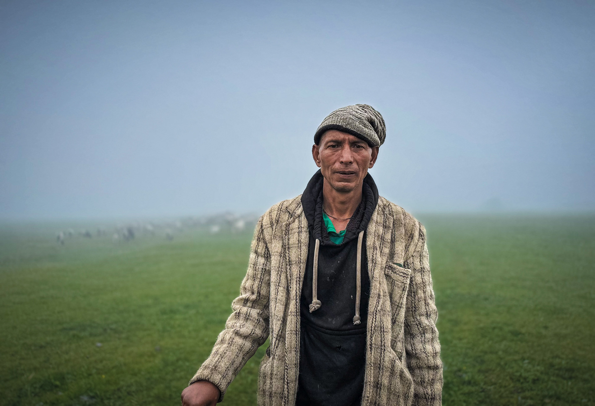 Shepherd from the Api conservation area