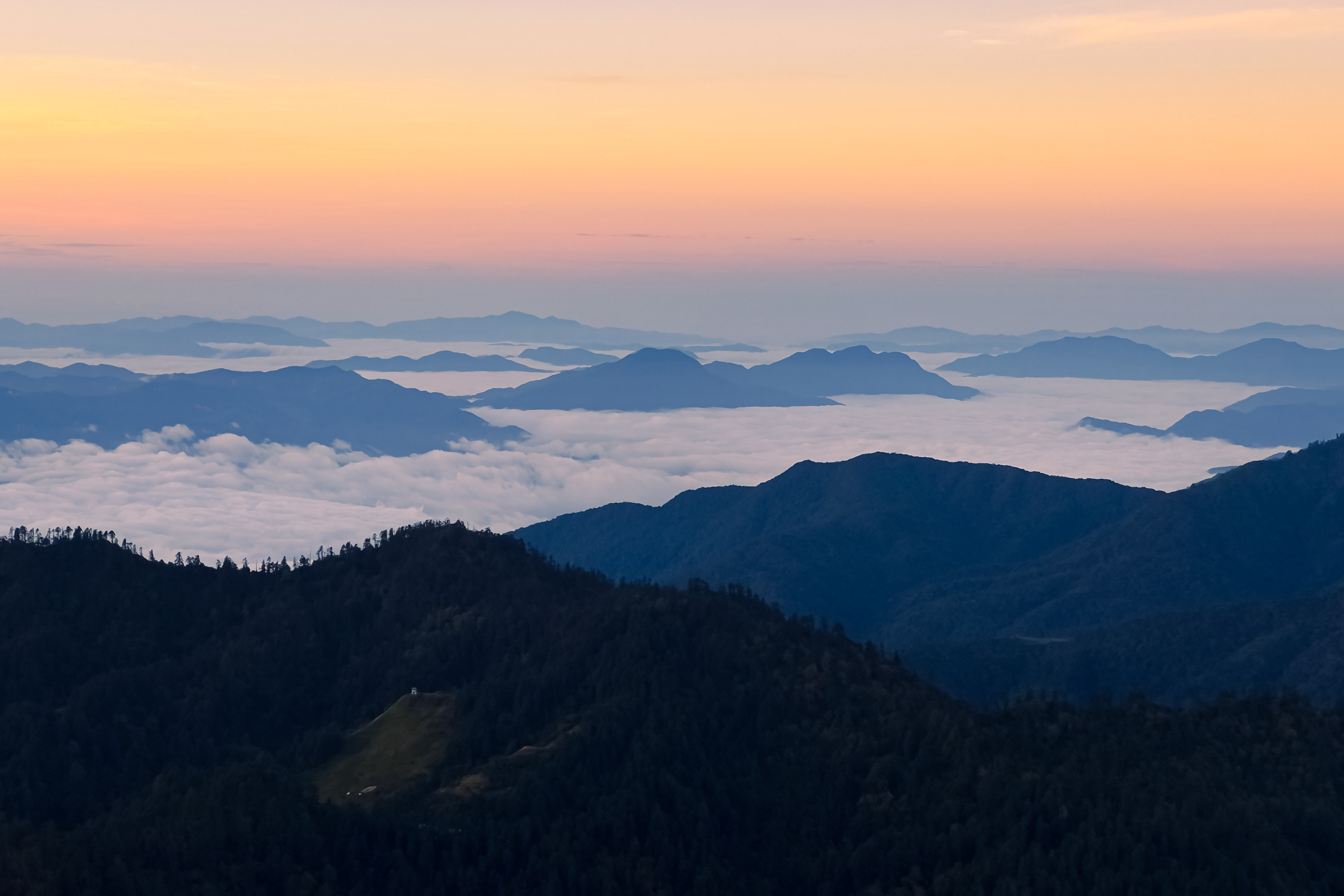 Towards south from the Annapurna foothills