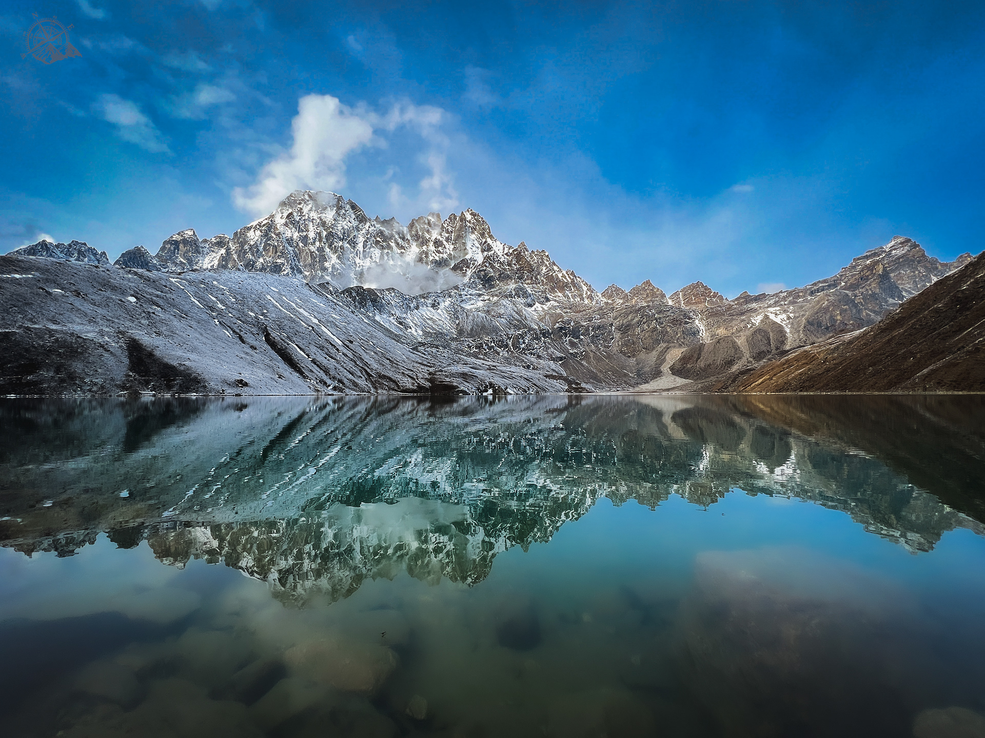 Gokyo Lake Reflection