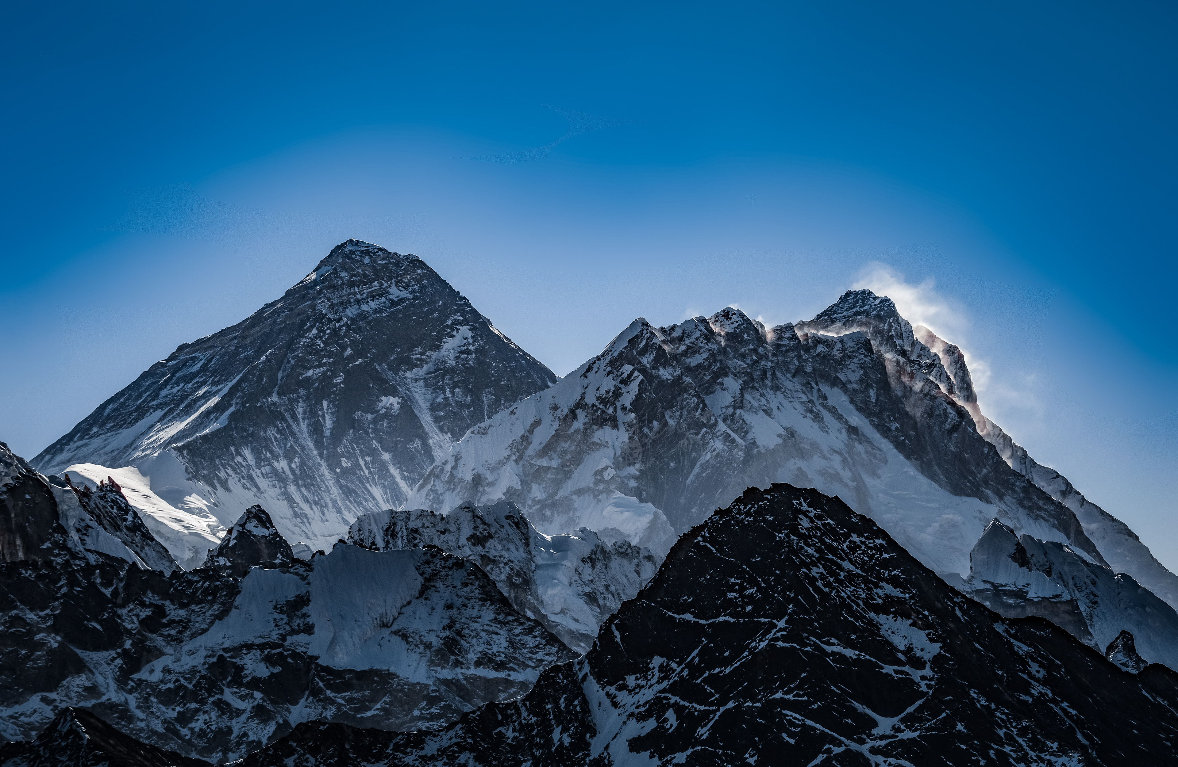 Everest, Lhotse and Nuptse