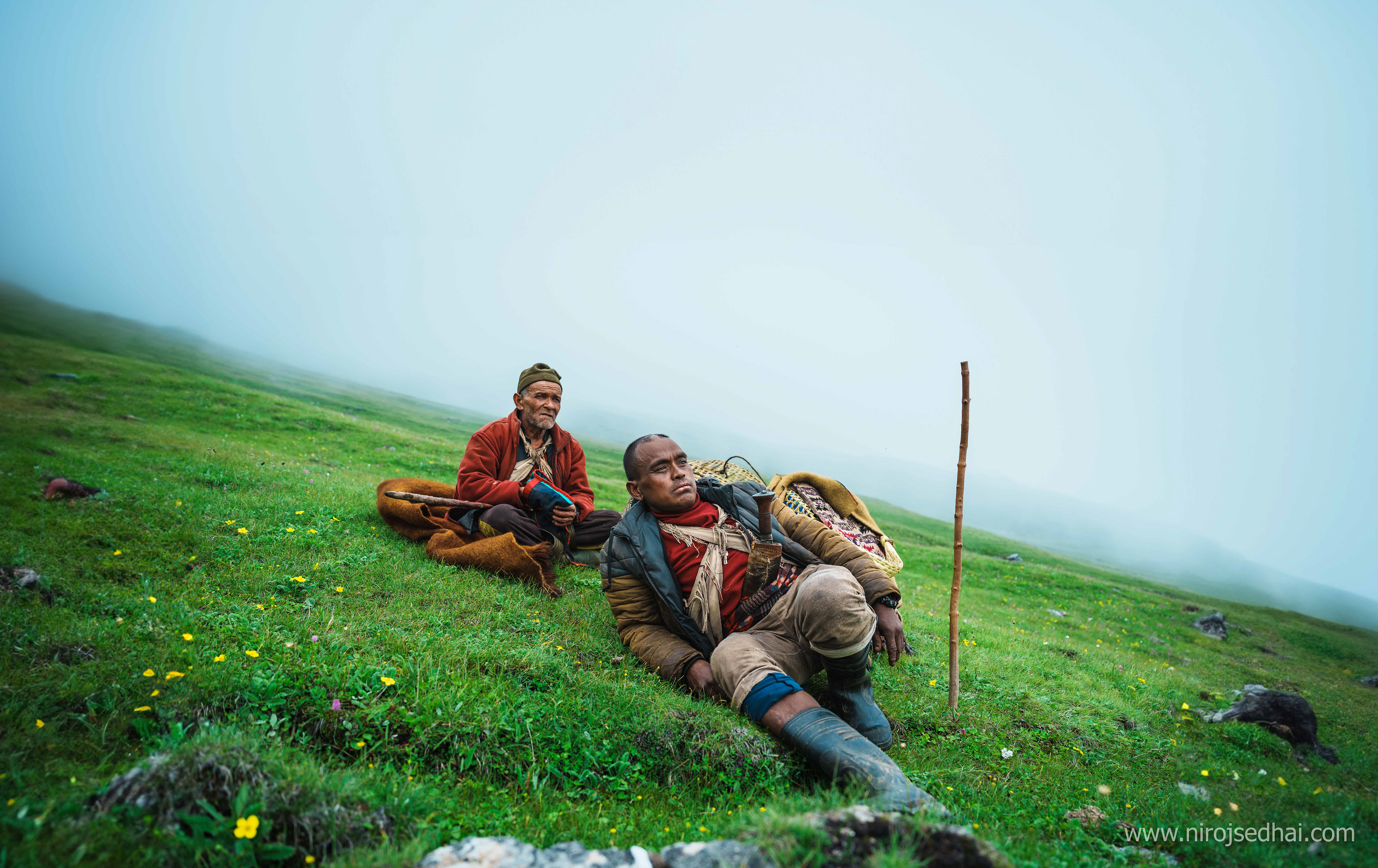 Two shepherd of Rajban