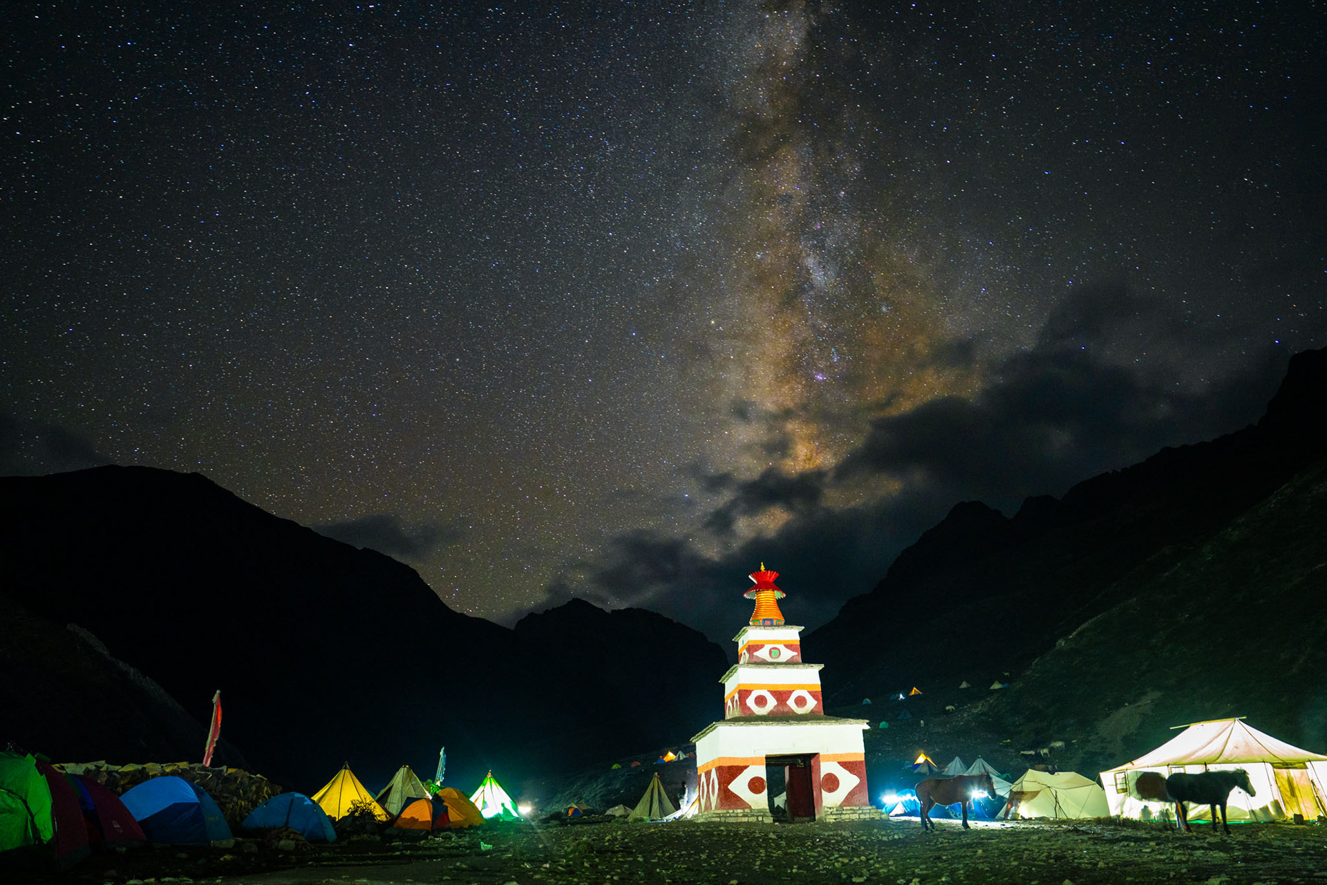 Shey Festival during summer in Dolpa