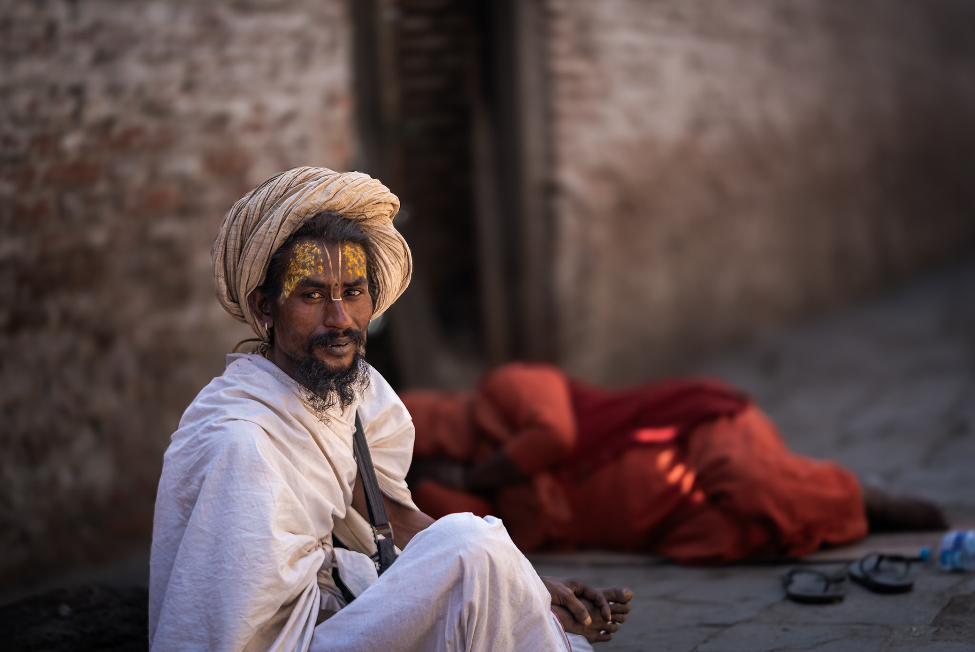 Saint during the Mahashivaratri Festival