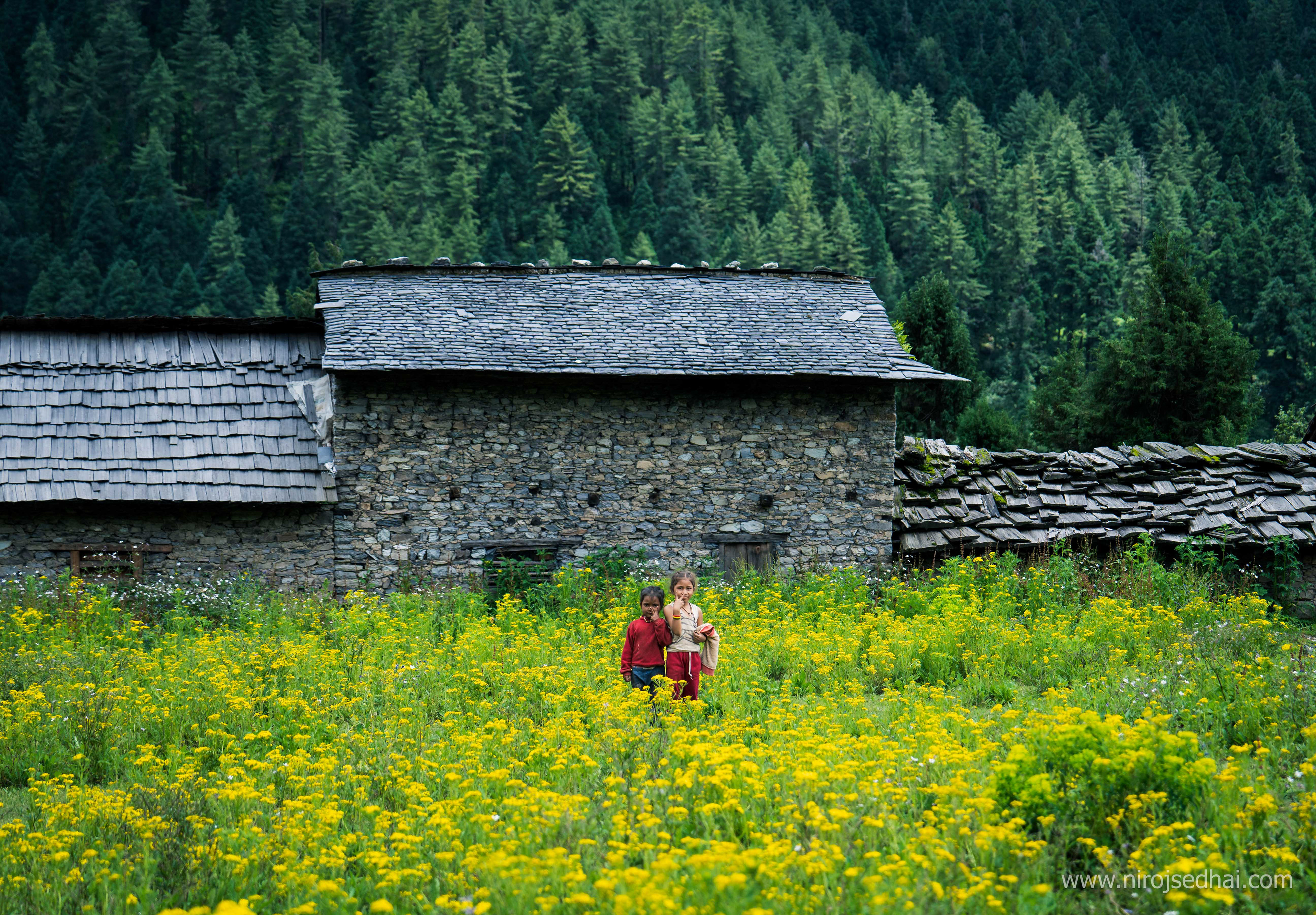 Kids of Chhertung village