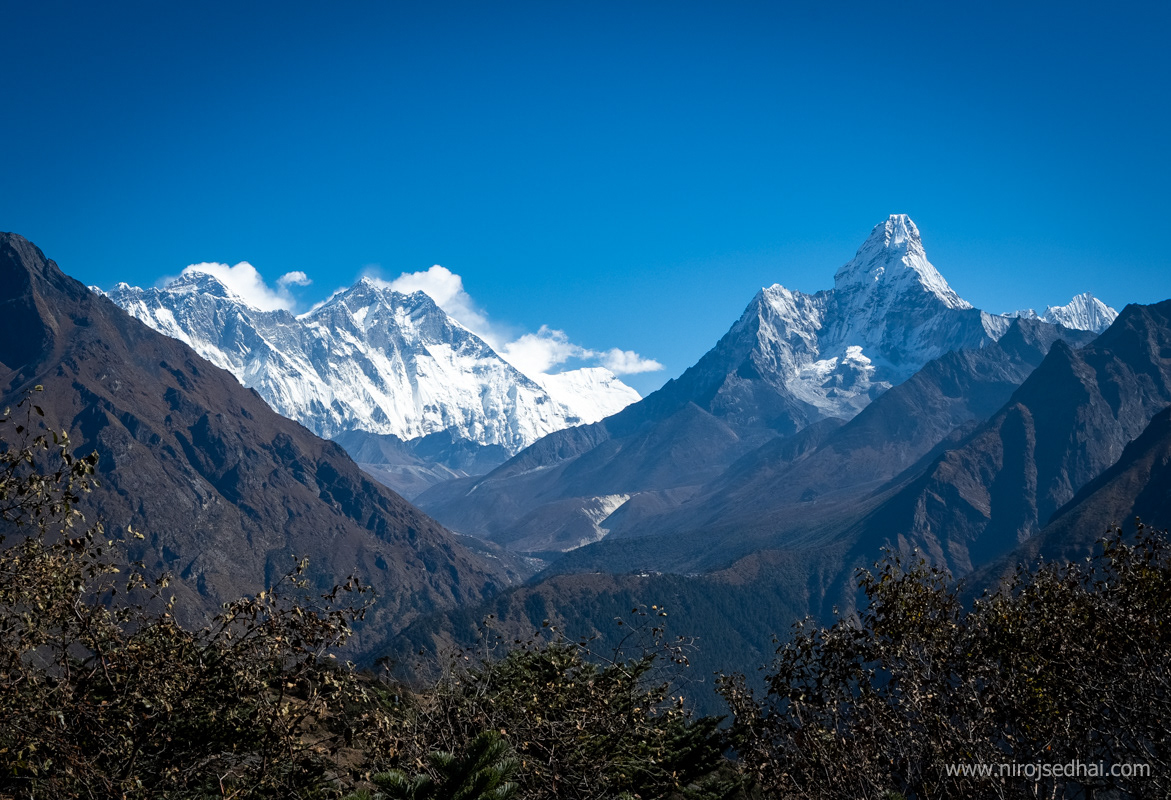 Up north from Everest View
