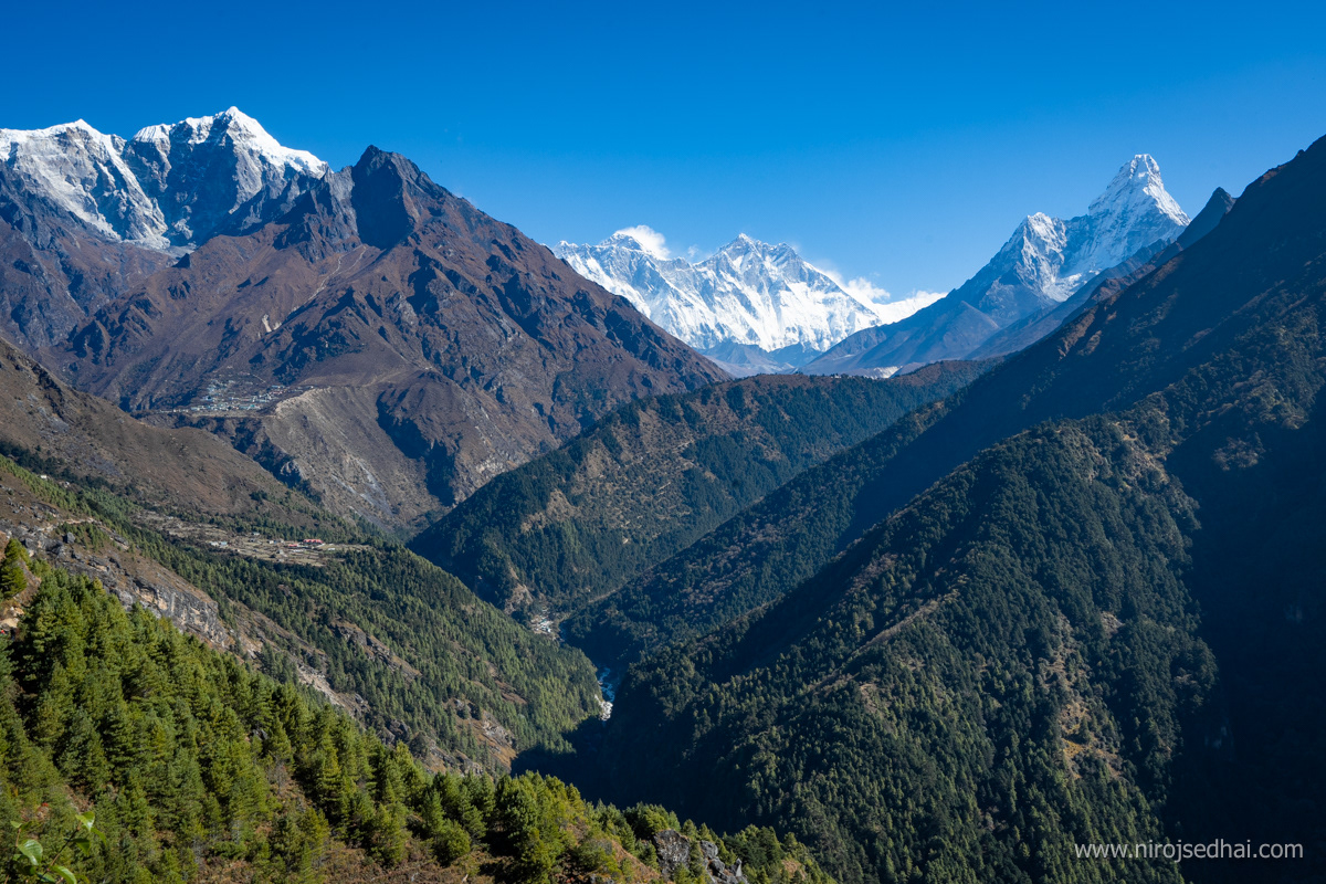 Up north from Everest view and Phortse village