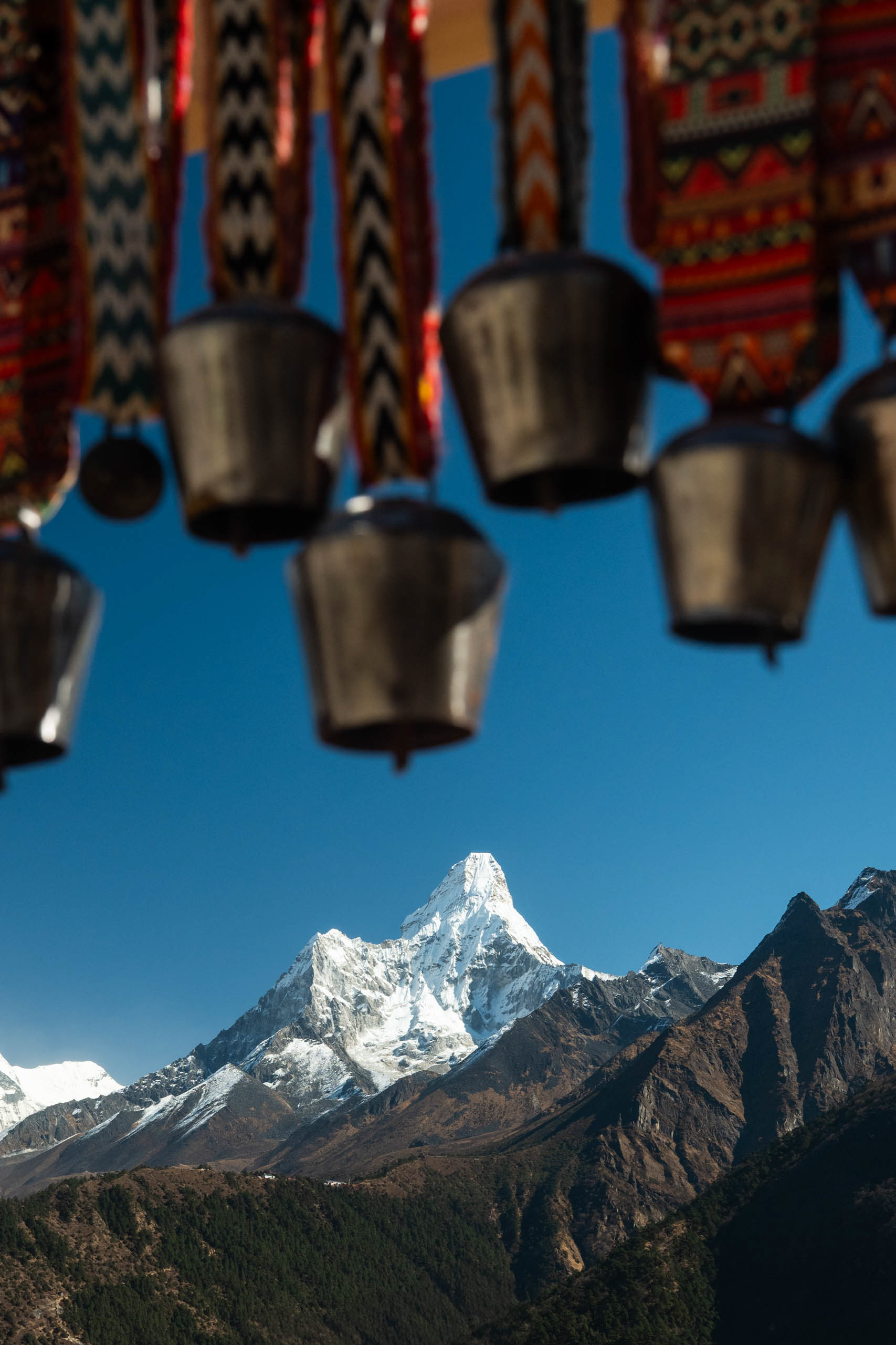 Yak bells and Amadablam