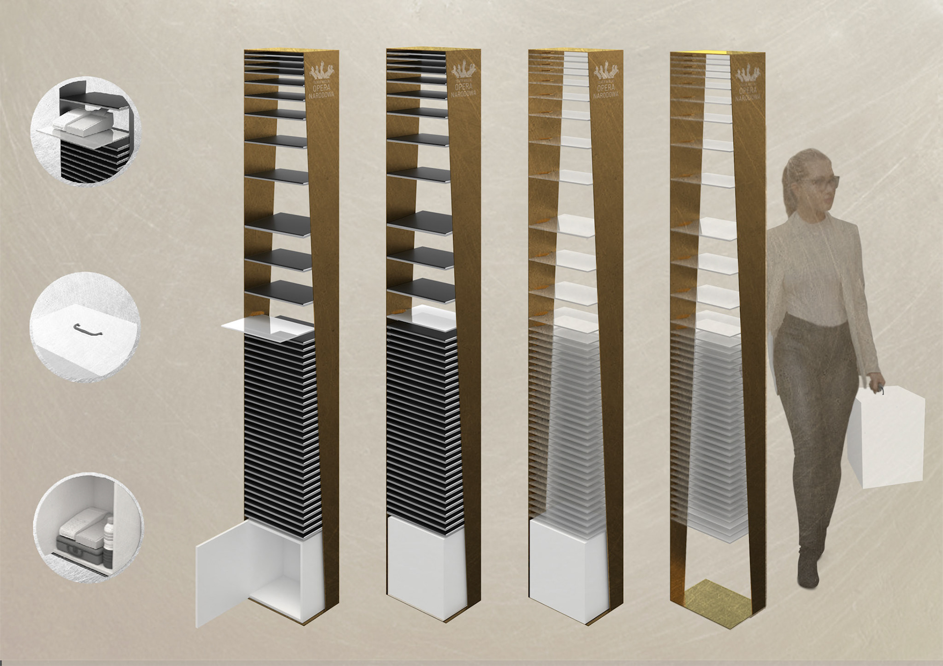 competition for a piece of furniture for the Grand Theater in Warsaw