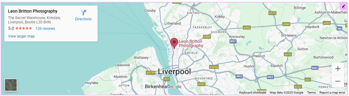 liverpool professional headshot business and commercial photographer