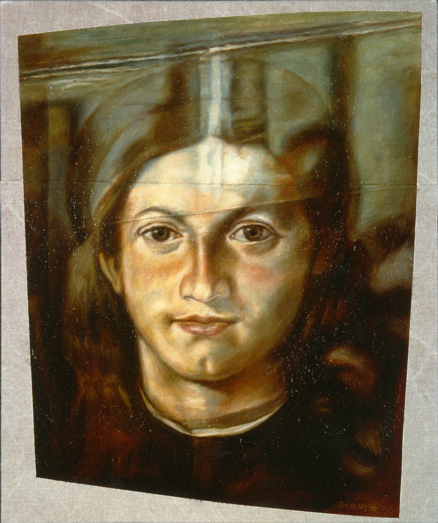 Lotto (after Lorenzo Lotto), 1996, oil on linen, 50 X 60 cm Sold