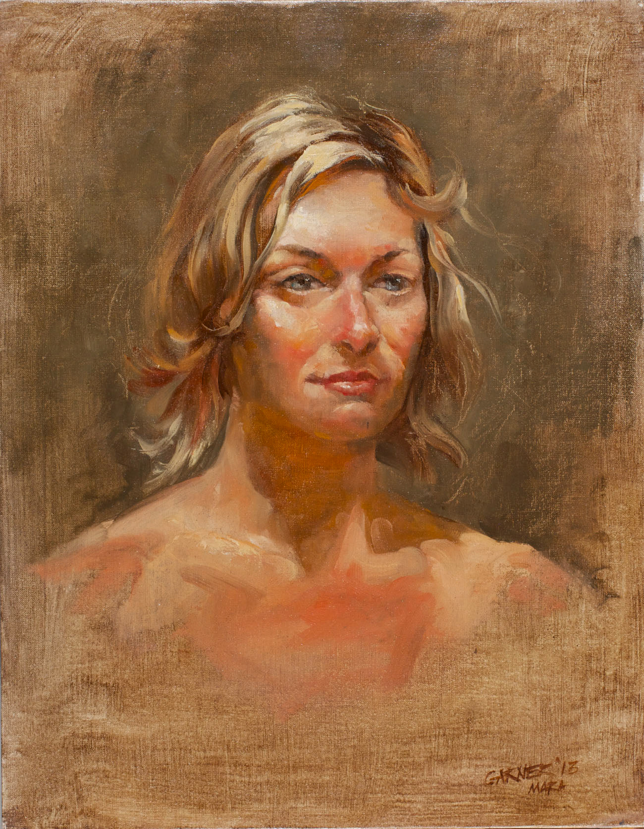 Mara, oil on canvas 11 x 14"