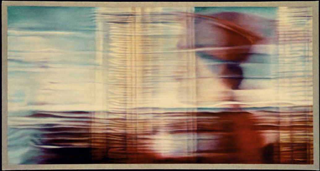 La Coppia (Piero della Francesca), 1992, oil on linen, 150 X 79 cm.