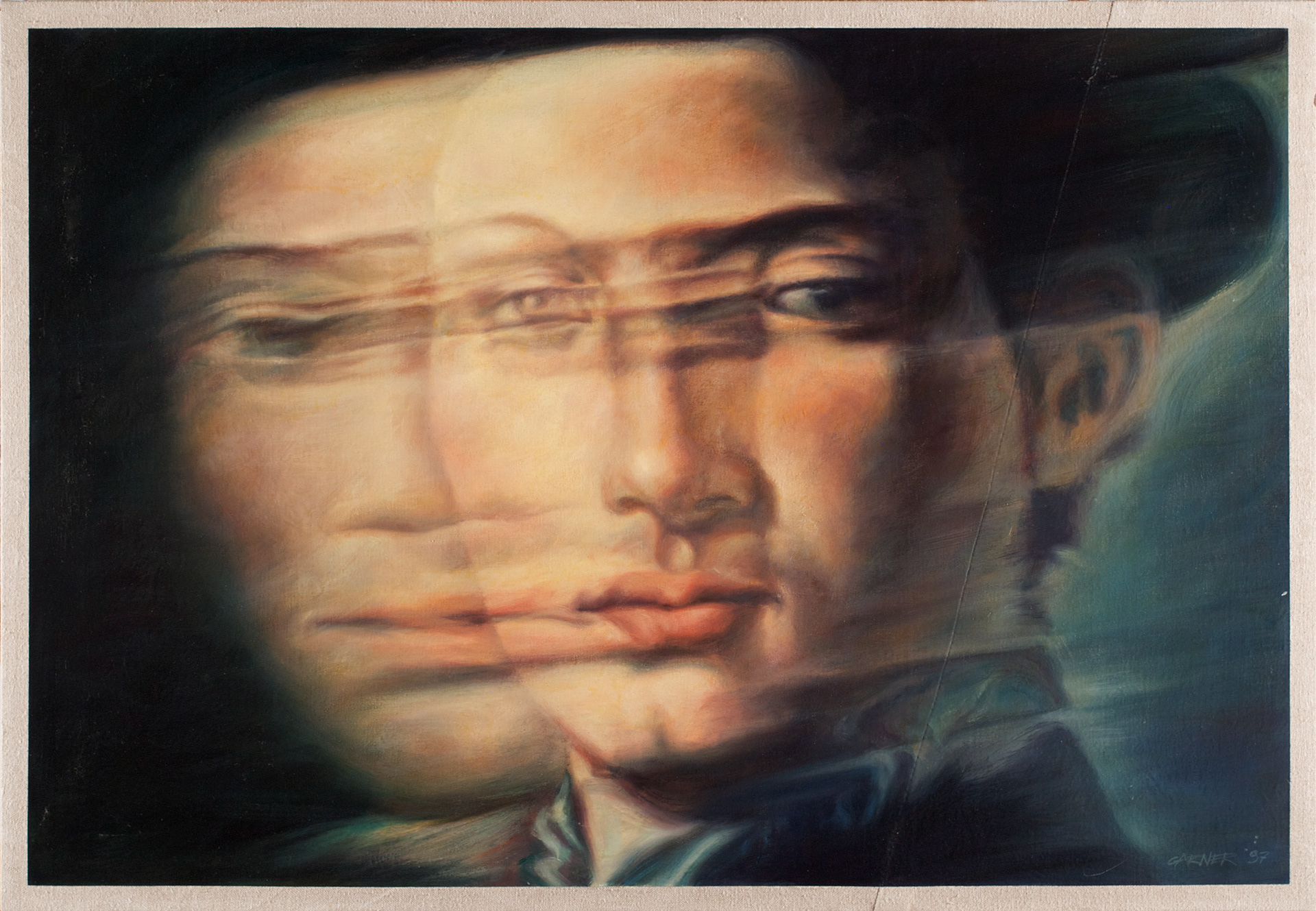 Bronzino (after Bronzino), 1997, oil on linen, 42.25" X 31.5"