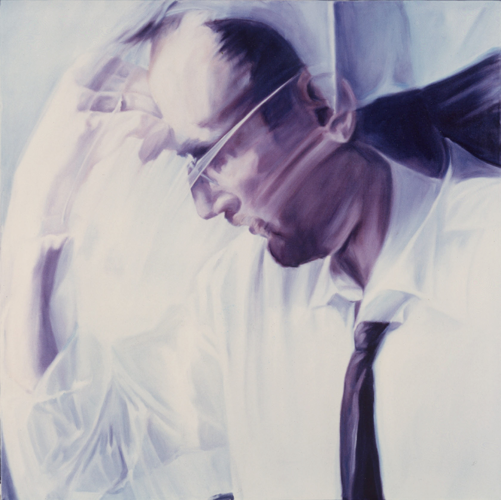 Self Portrait, 1985, oil on canvas, c. 120 X 120 cm