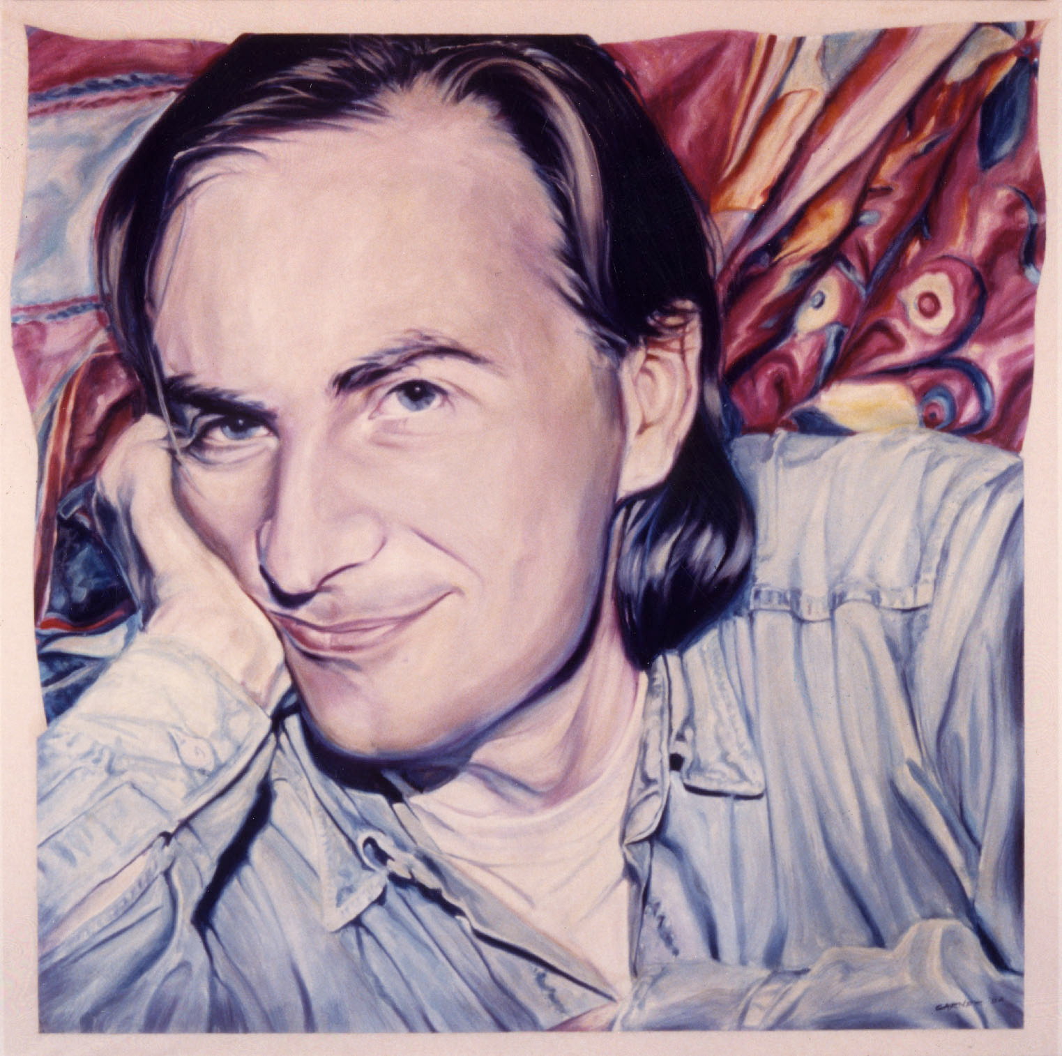 Claudio Buziol, 1994, Oil on Canvas, 100 x 100 cm. Commission