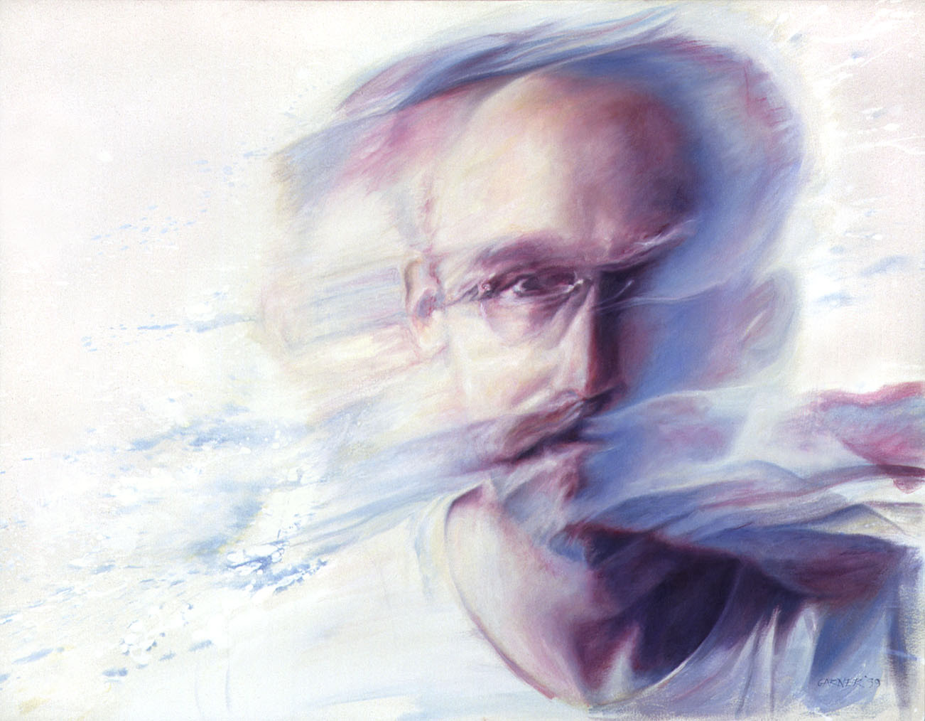 Self Portrait, 1999, oil on canvas, 115 X 90 cm