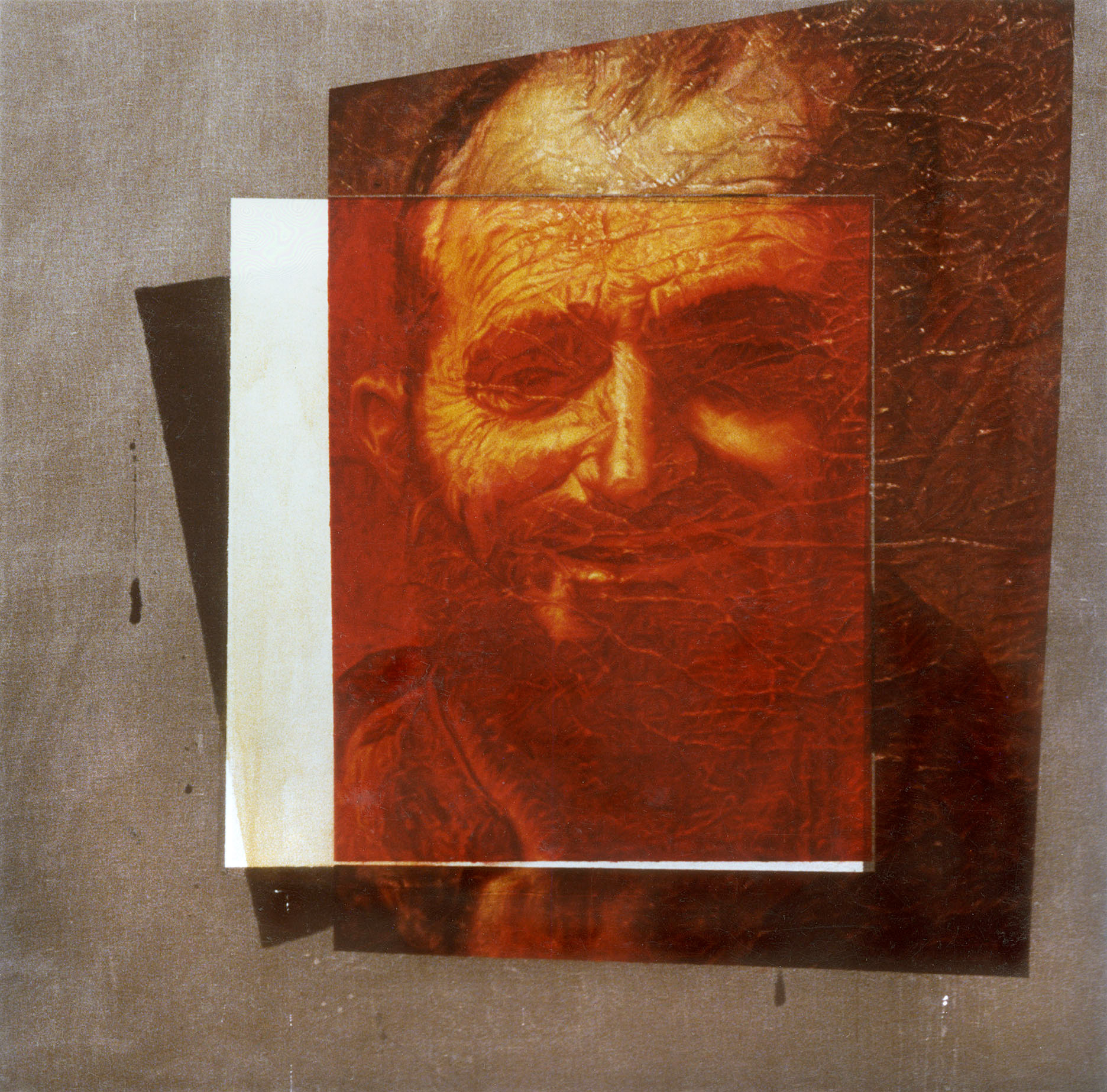 Archemedes (after Ribera), 1986, 120 X 120 cm Sold